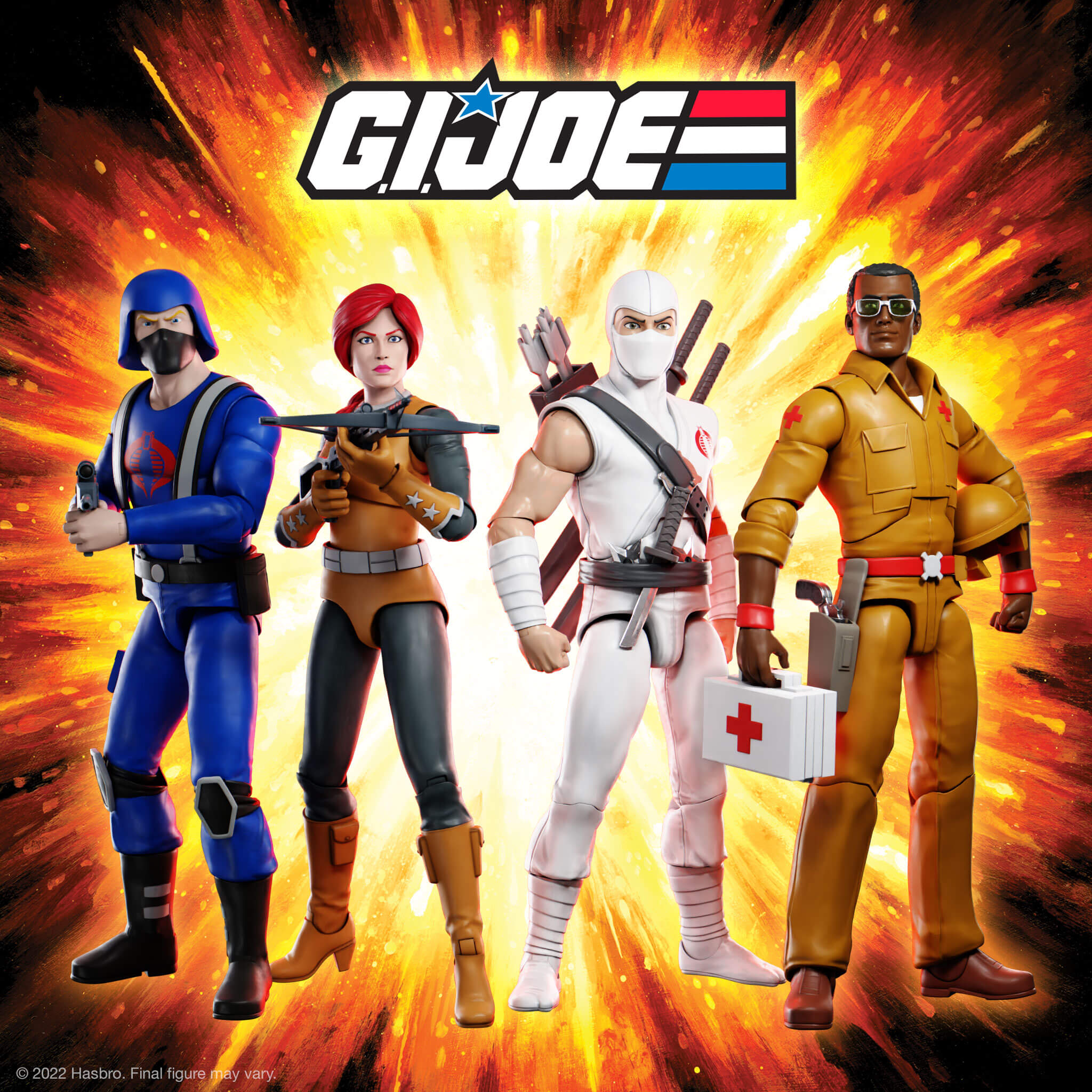 Super7 ULTIMATES G.I. Joe Wave 3 Storm Shadow figurina ninja