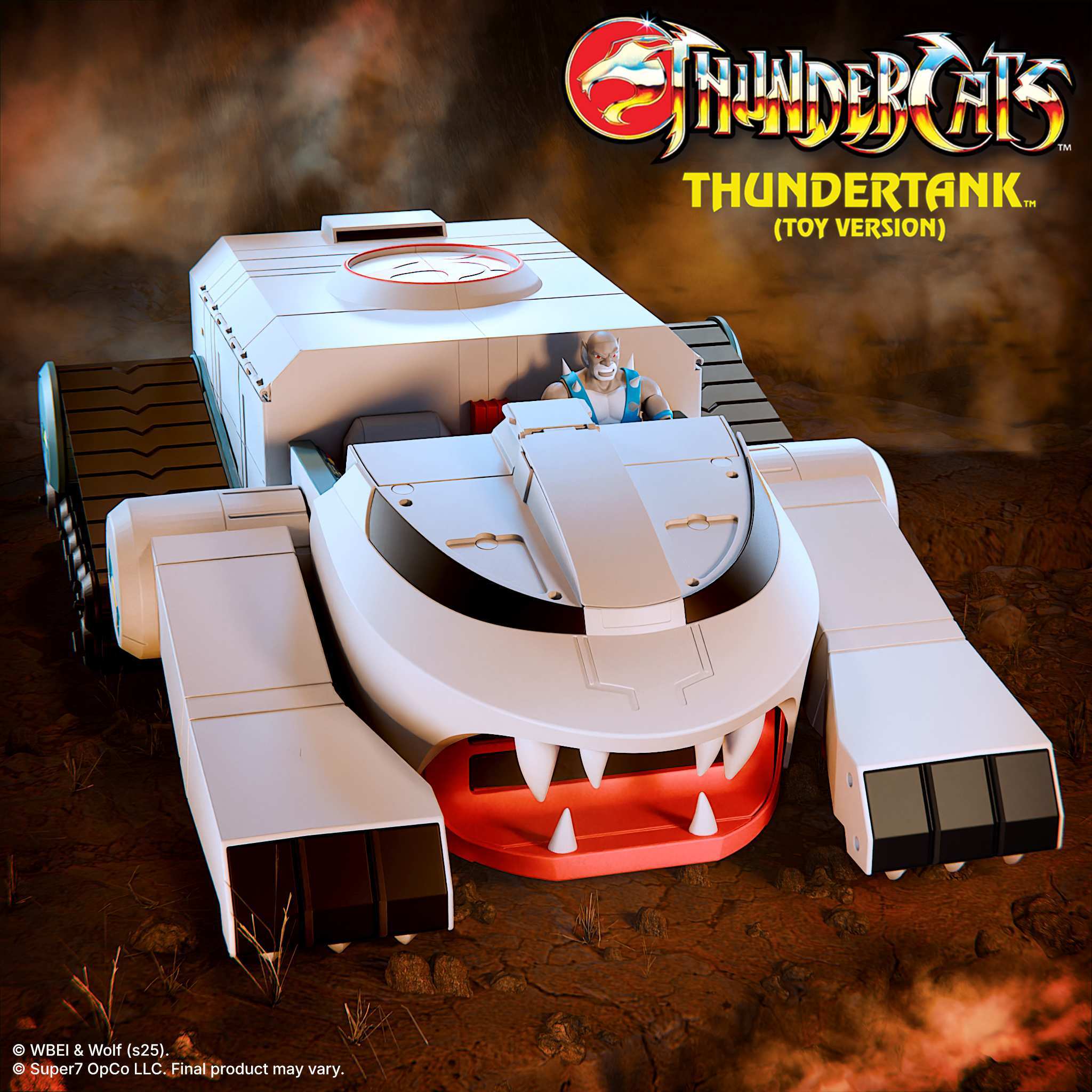 Super7 ThunderCats Ultimates vehicul Thundertank cu Panthro 69 cm