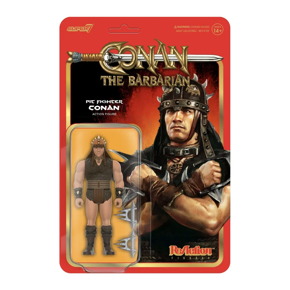 Super7 Conan the Barbarian ReAction Wave 01 figurina Pit Fighter