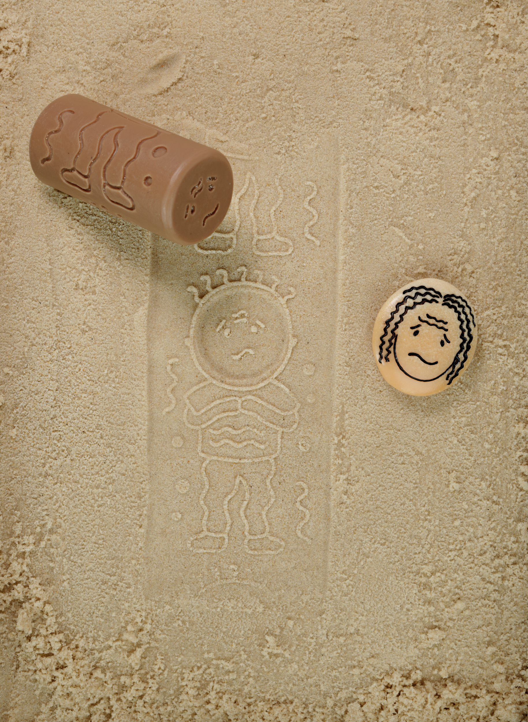 Yellow Door Let's Roll Emotions role plastilina 6 buc
