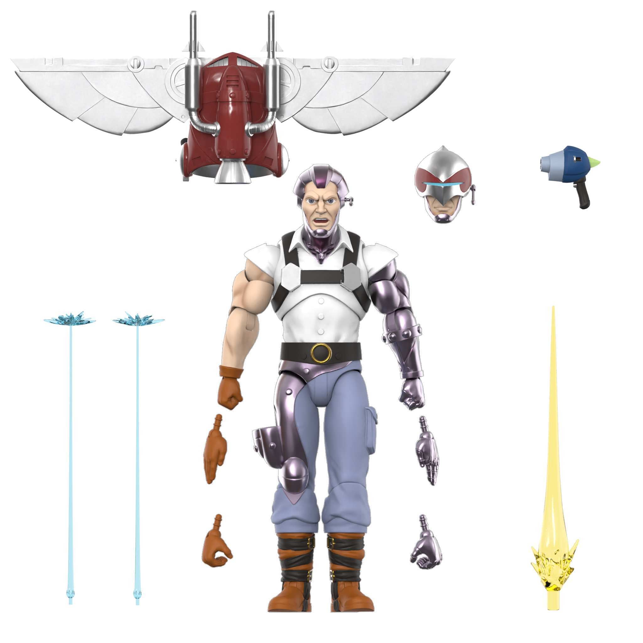 Super7 SilverHawks Wave 07 figurina Condor Toon