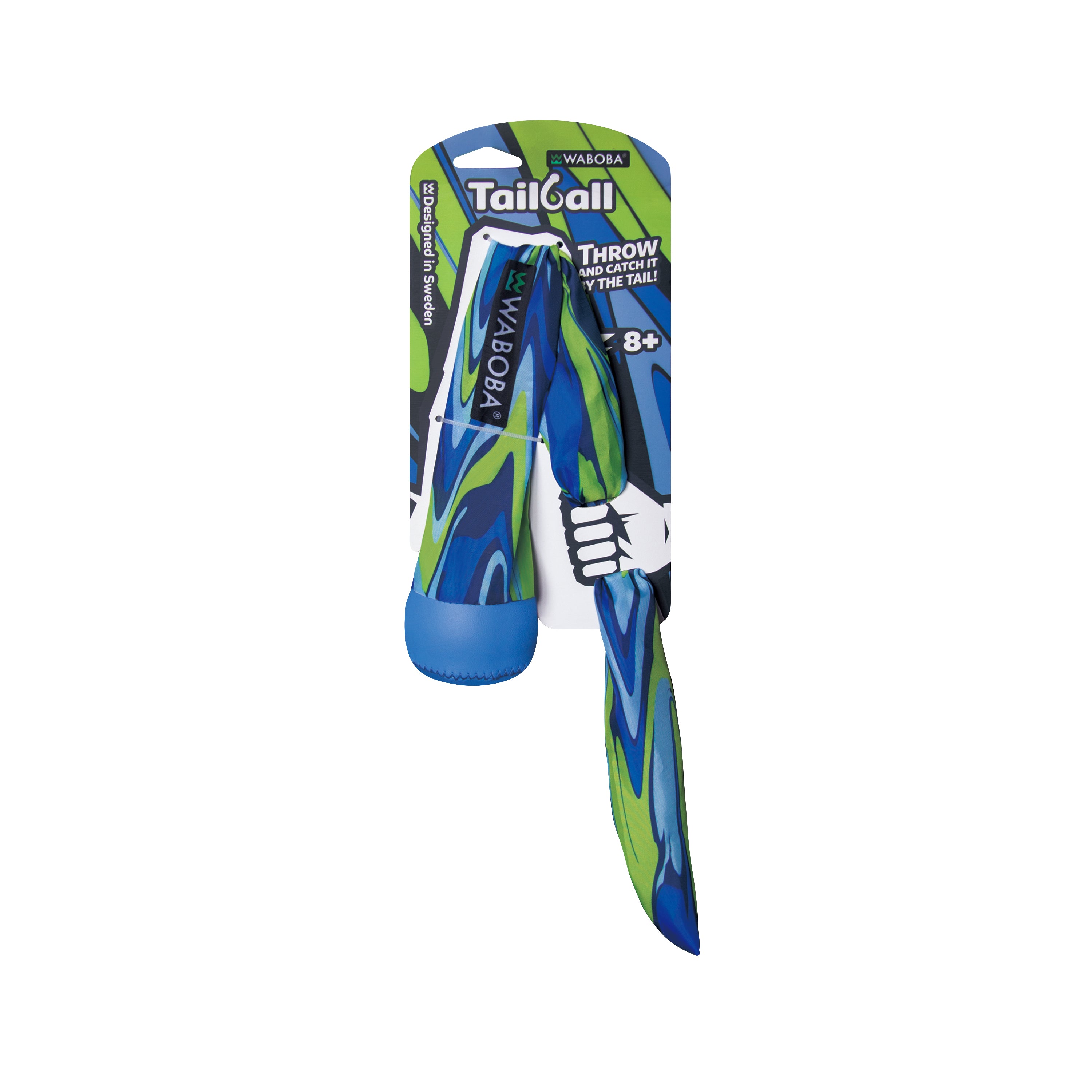Waboba Tailball jucărie aruncat Blue Tailball coadă 80 cm