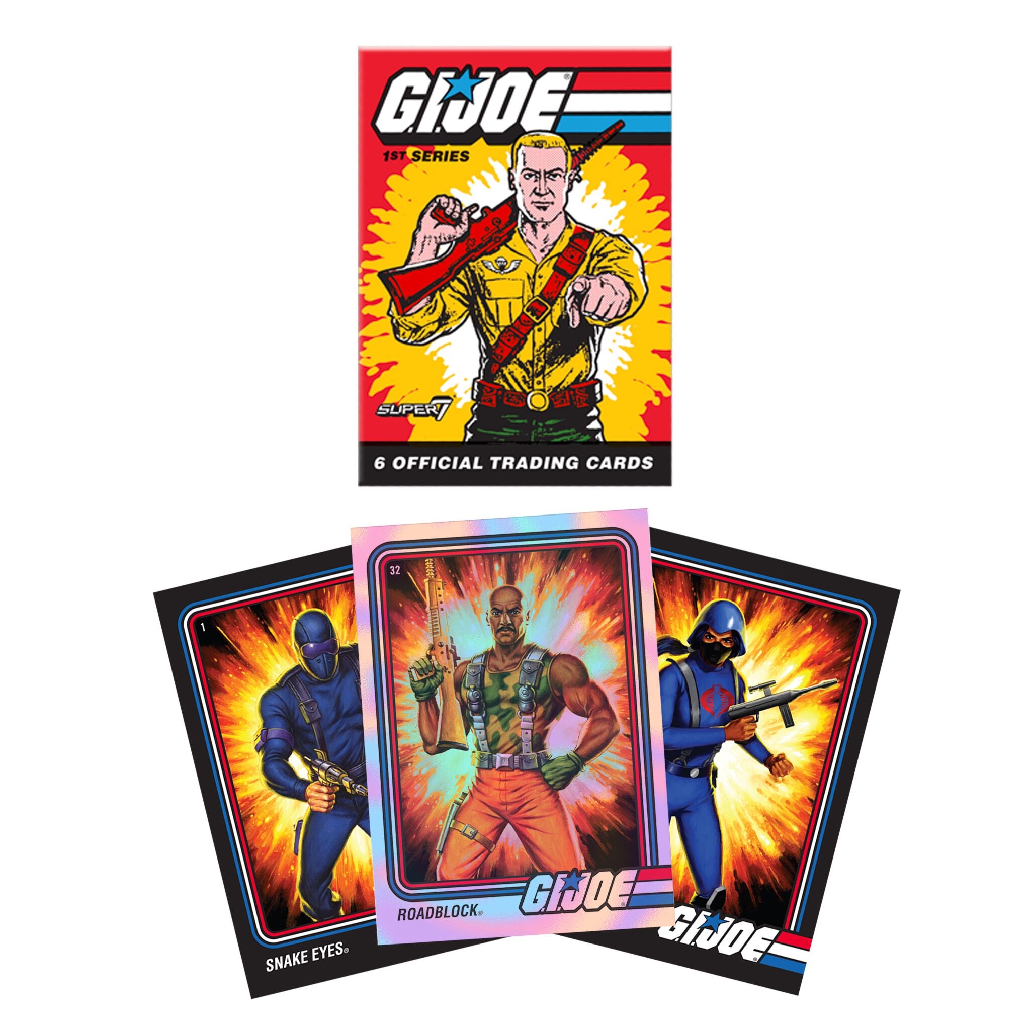 Super7 G.I. Joe Series 1 carduri colecție box 24 pachete