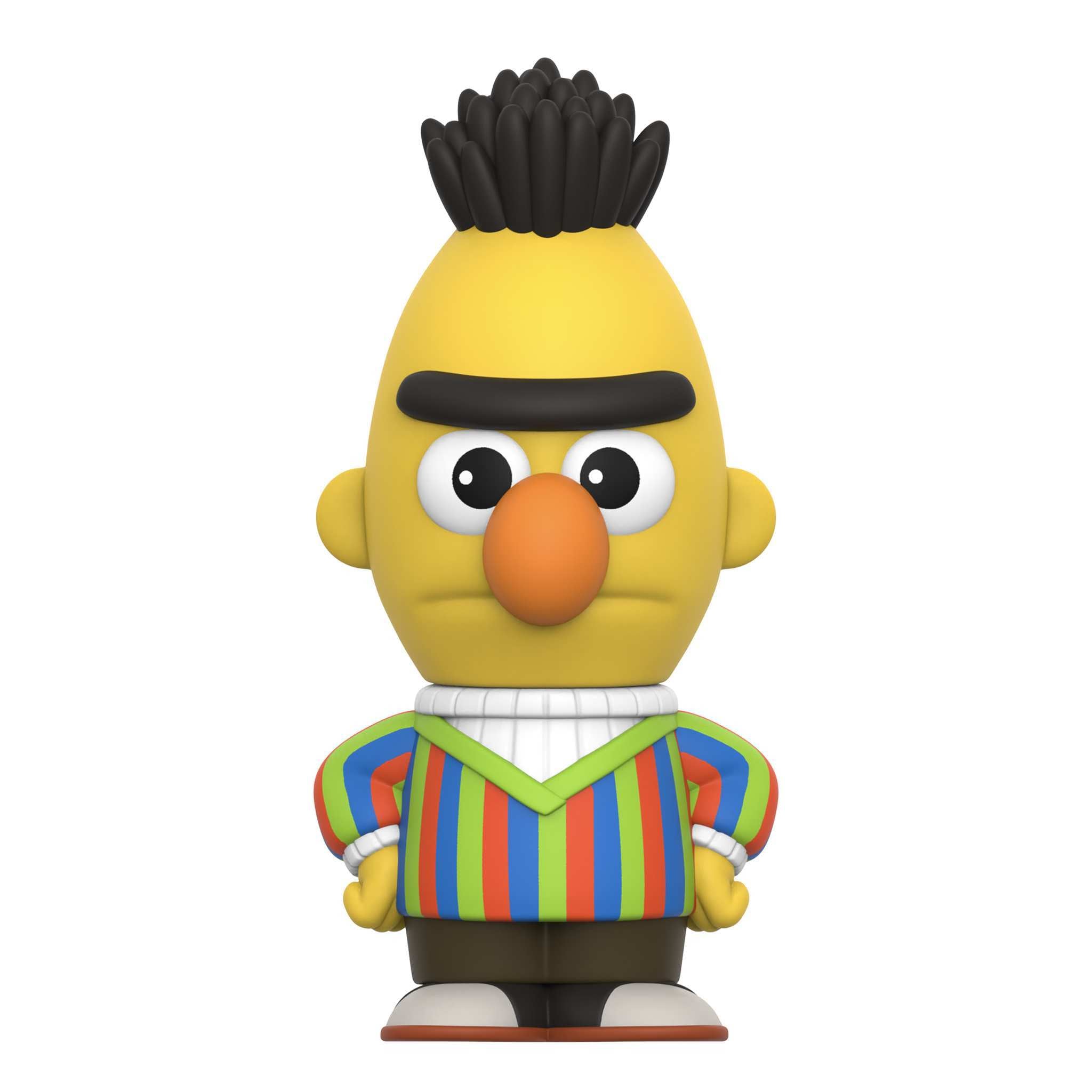 Super7 Sesame Street Fun Bert figurina vinil 5 inch moale