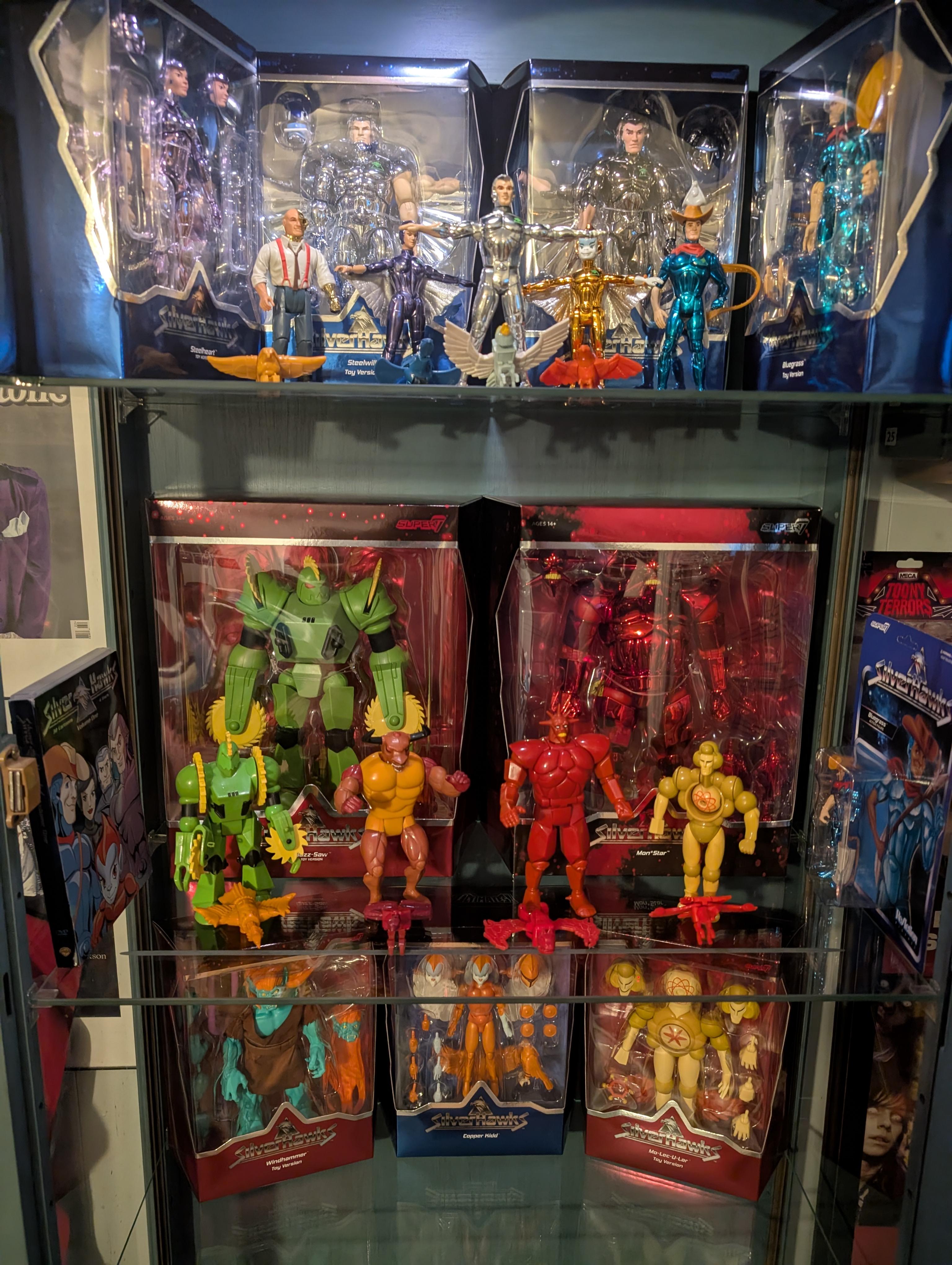 Super7 Ultimates figurina MonStar SilverHawks metalic