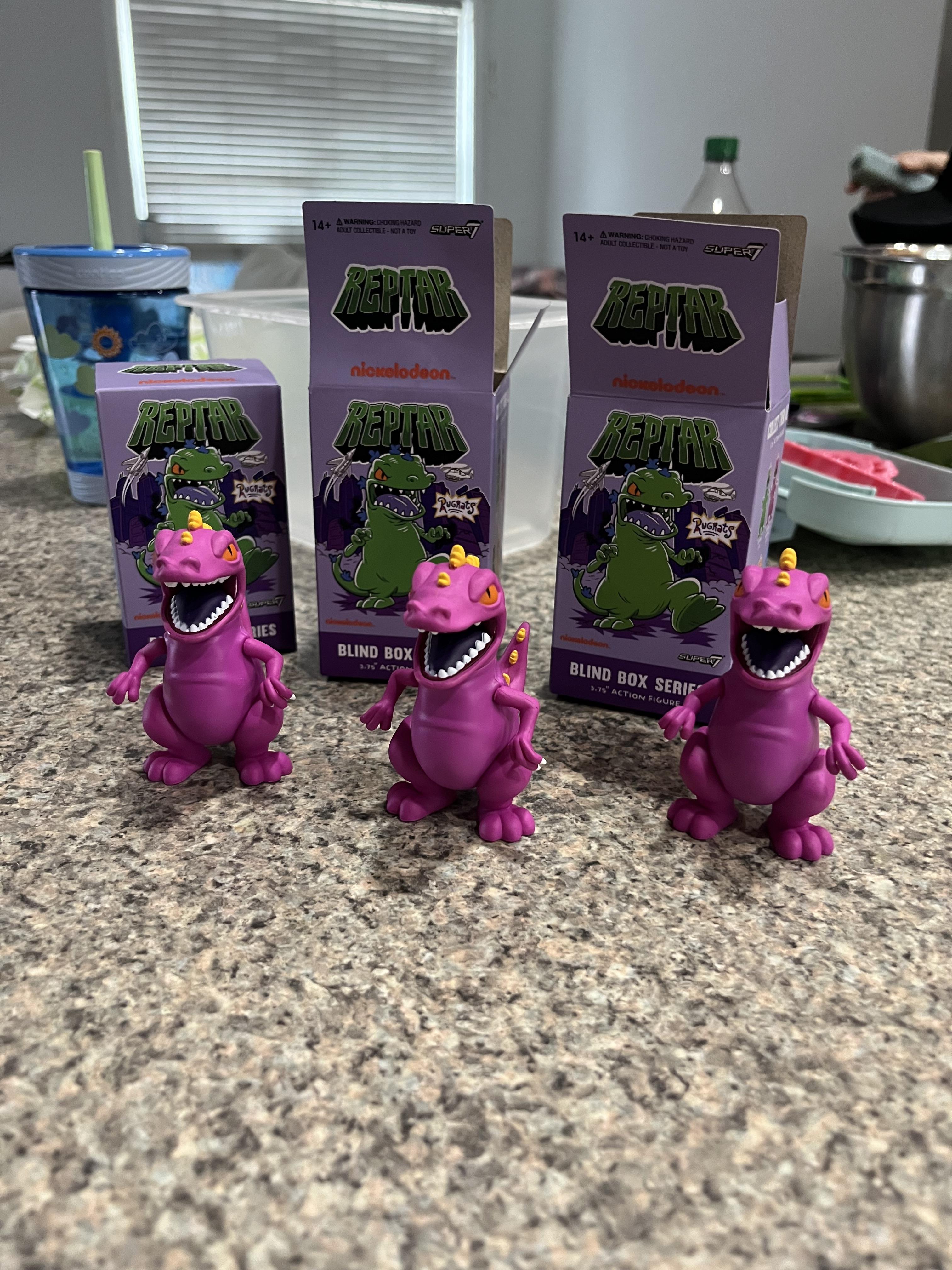 Super7 Rugrats Reptar blind box figurină surpriză