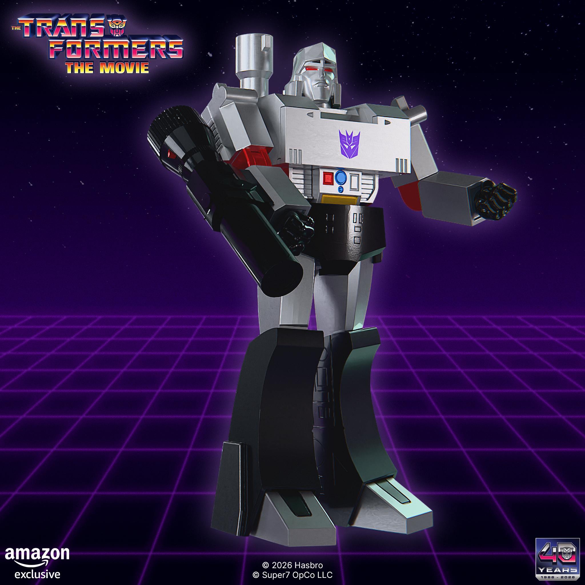 Super7 Transformers Megatron Deluxe figurina metalic 20cm