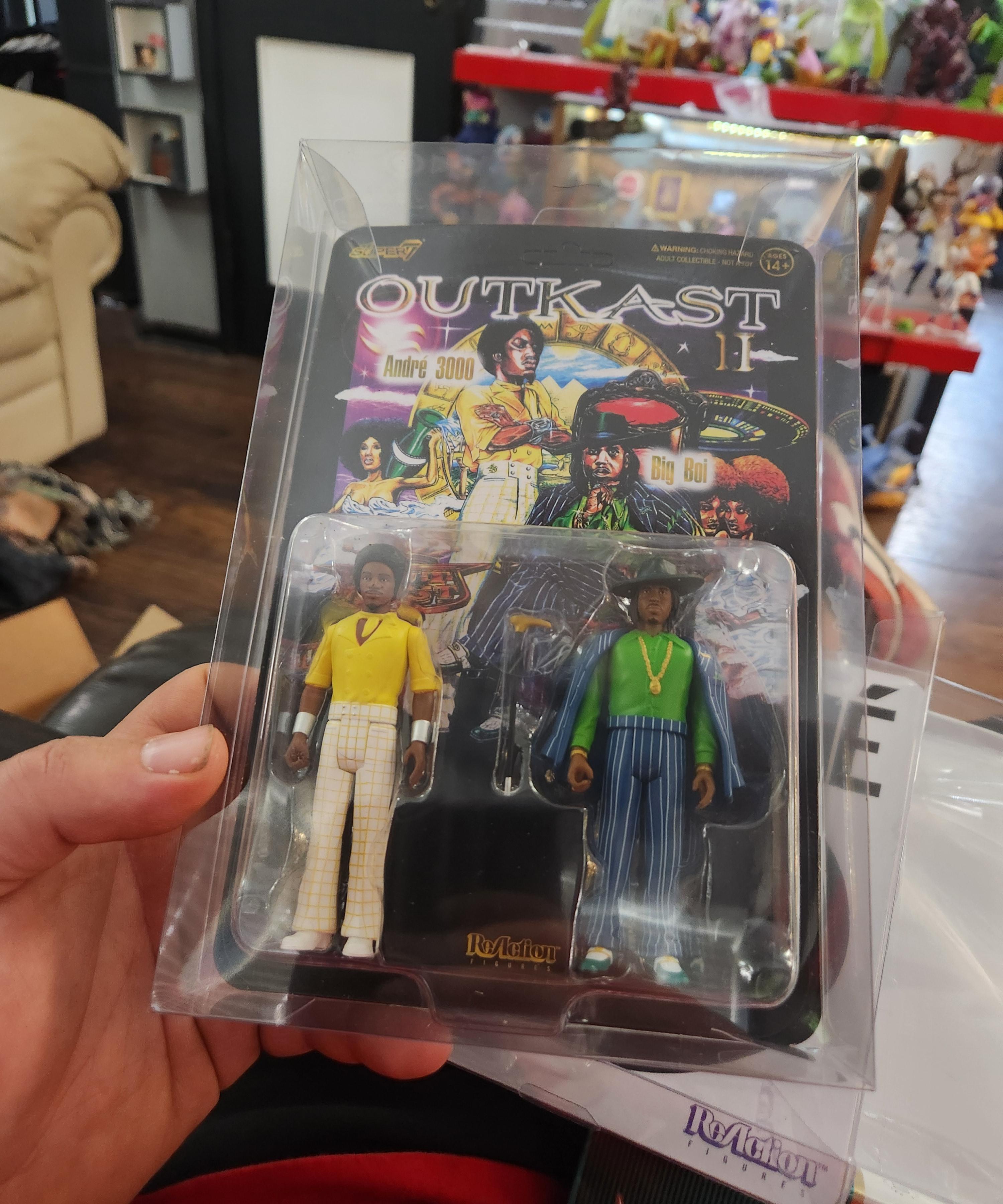 Super7 OutKast ReAction Aquemini figurine 9,5 cm set 2-pack