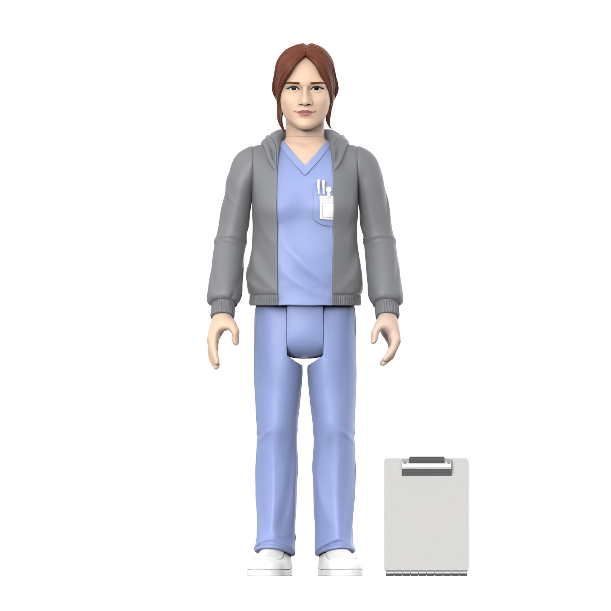 Super7 ReAction Nurse Ann Perkins figurina cu clipboard