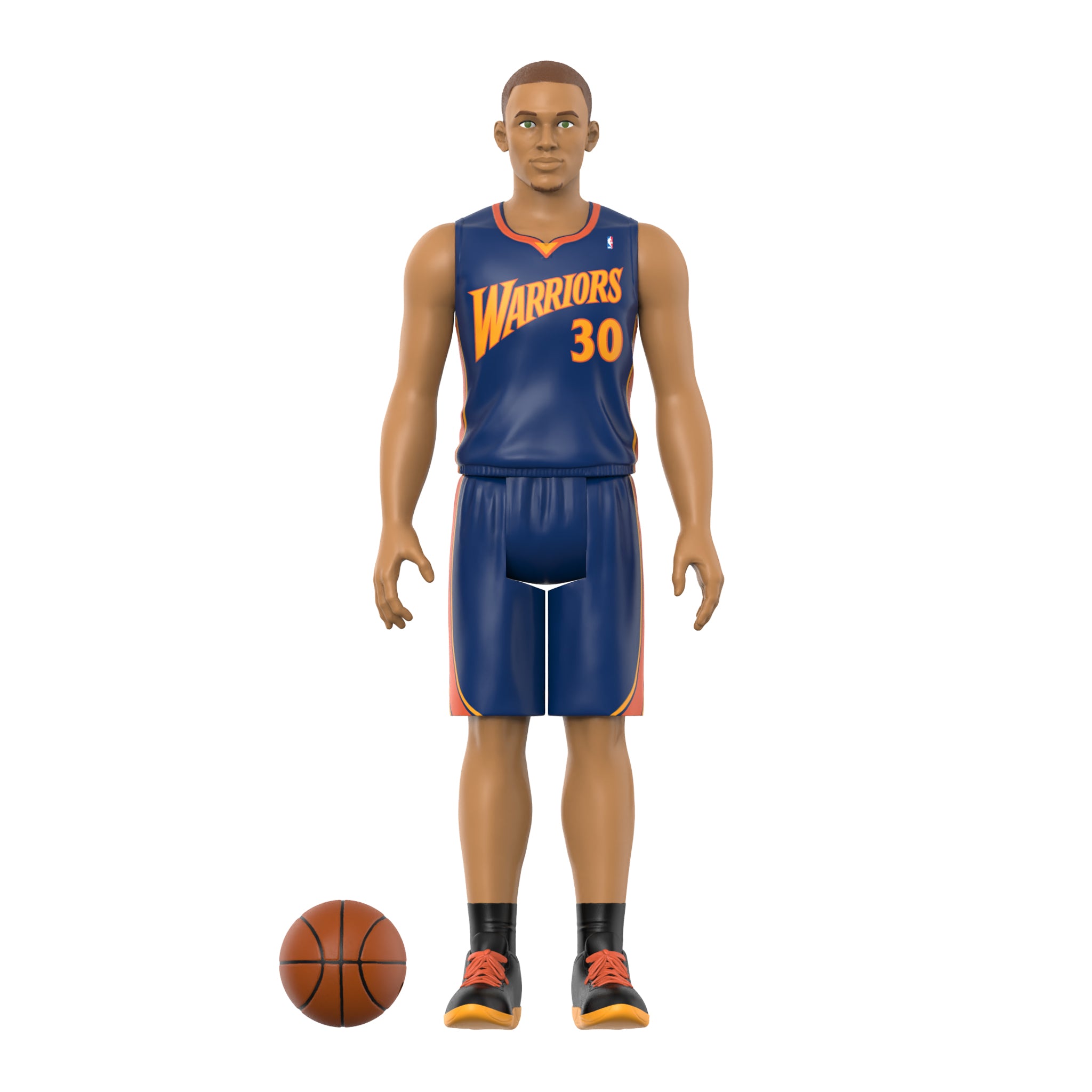 Super7 NBA ReAction Steph Curry Warriors figurina 9,5 cm
