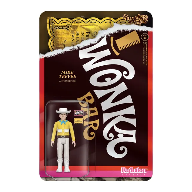 Super7 ReAction figurina Mike Teevee Willy Wonka 9,5 cm