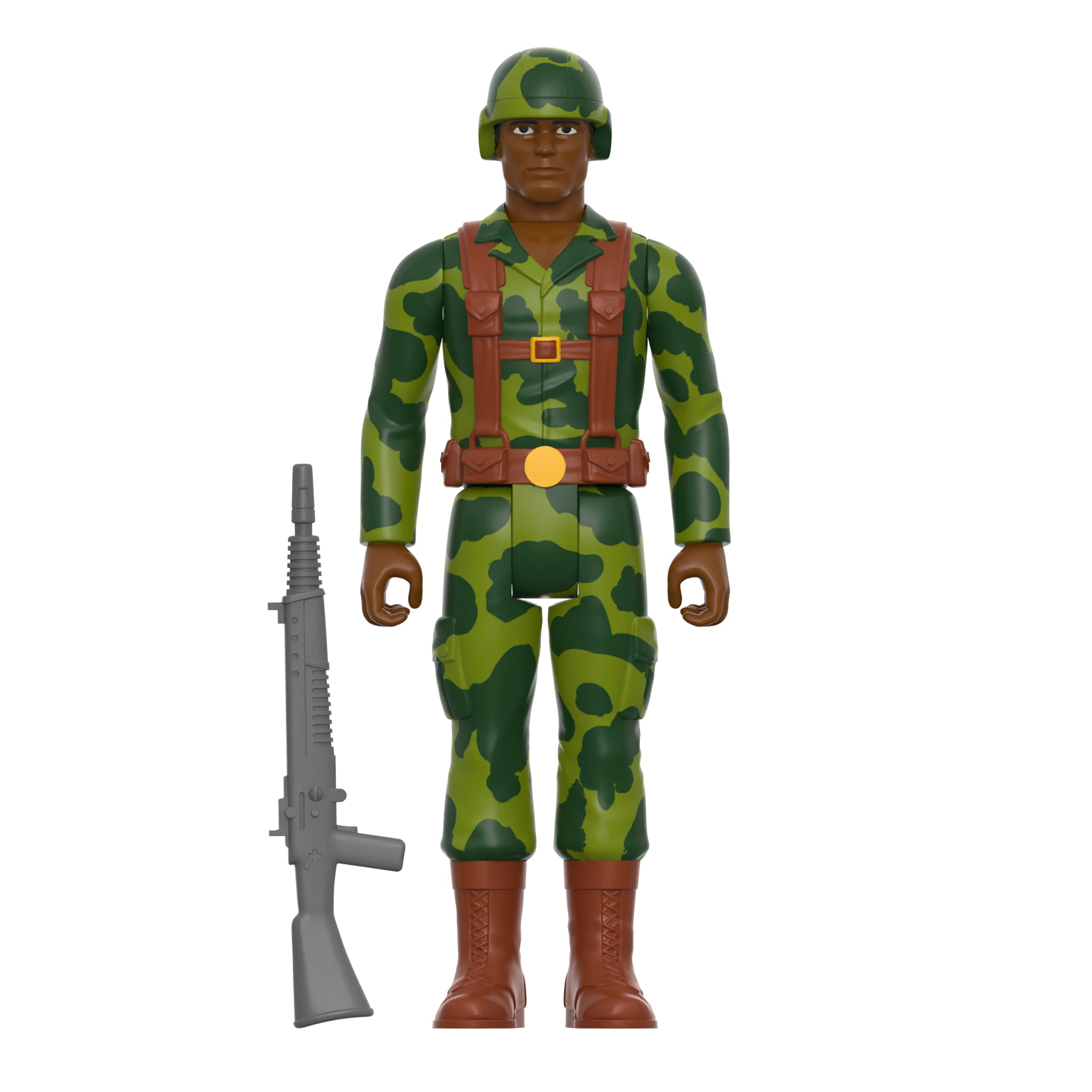 Super7 ReAction G.I. Joe Trooper figurină maro 9,5 cm