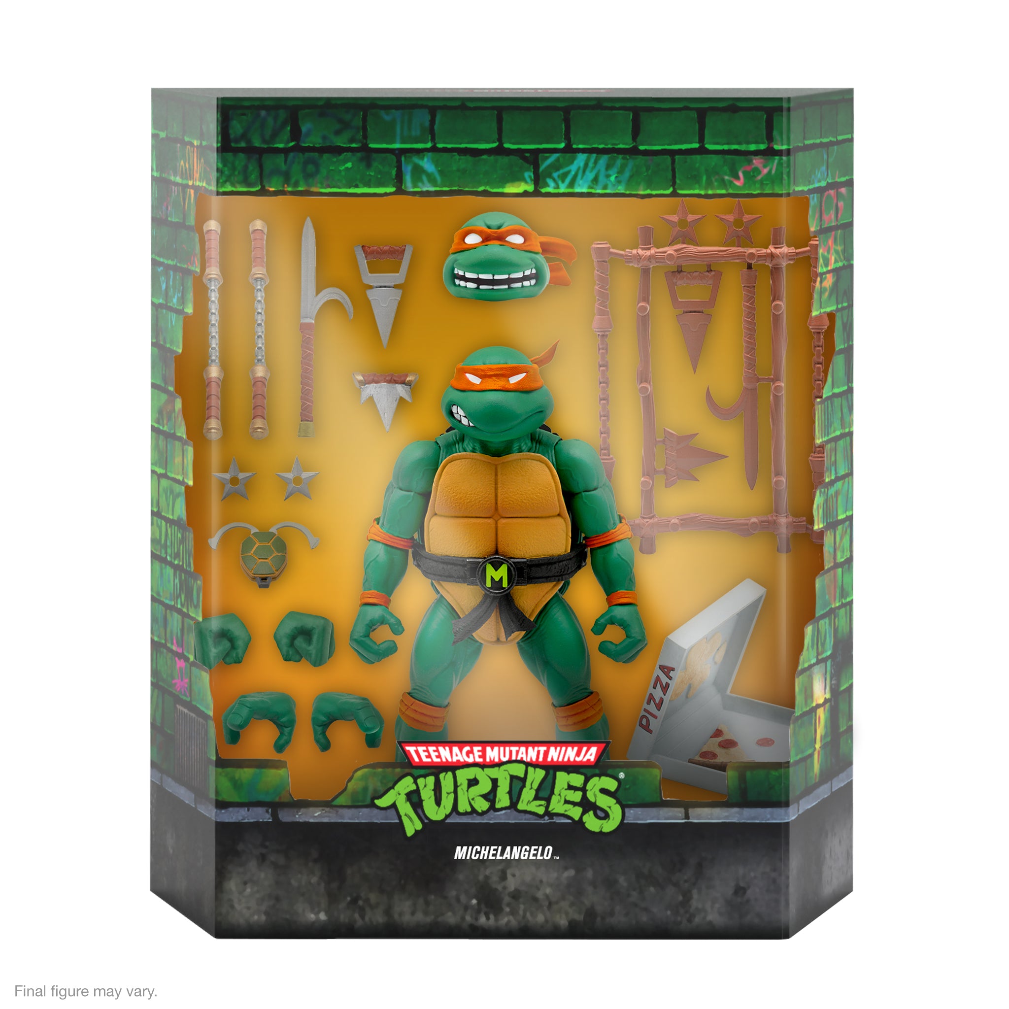 Super7 TMNT Ultimates Wave 3 Michelangelo figurina 7 inch
