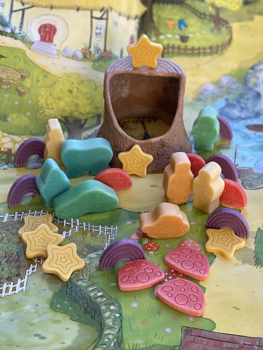 Yellow Door Scenery Stones Fairy Tale pietre povesti set 18