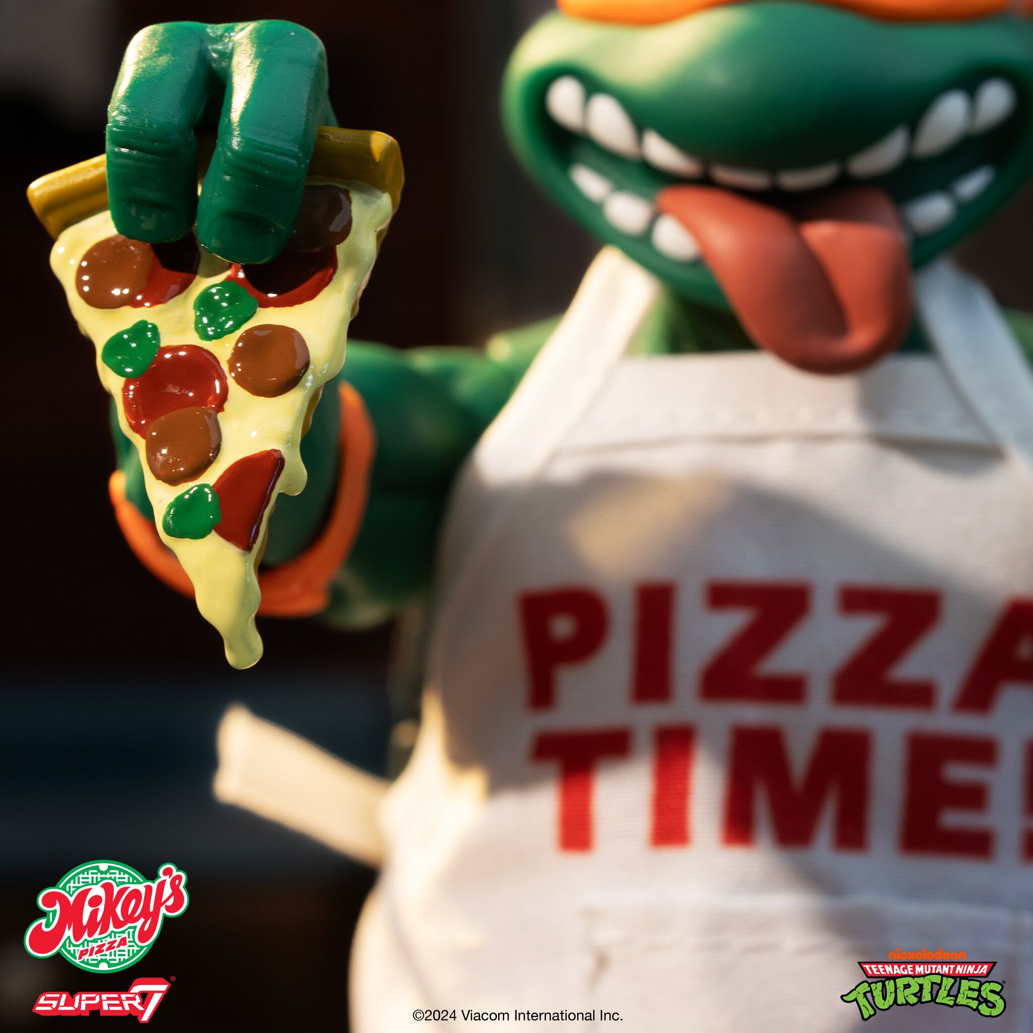 Super7 TMNT Ultimates Michelangelo Pizza Chef figurina 7 inch