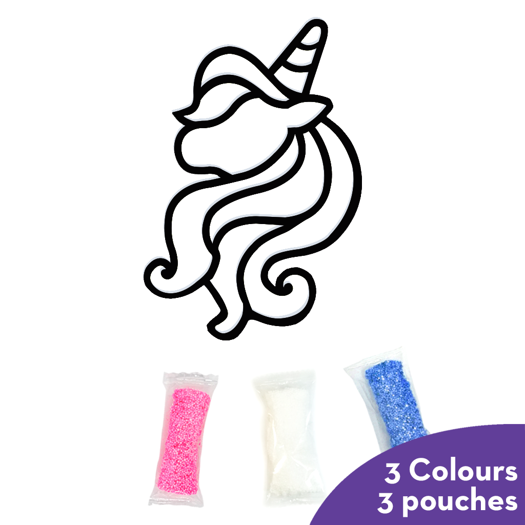 Imagimake Clay Stickers Unicorn set creativ 12 bucati unicorn