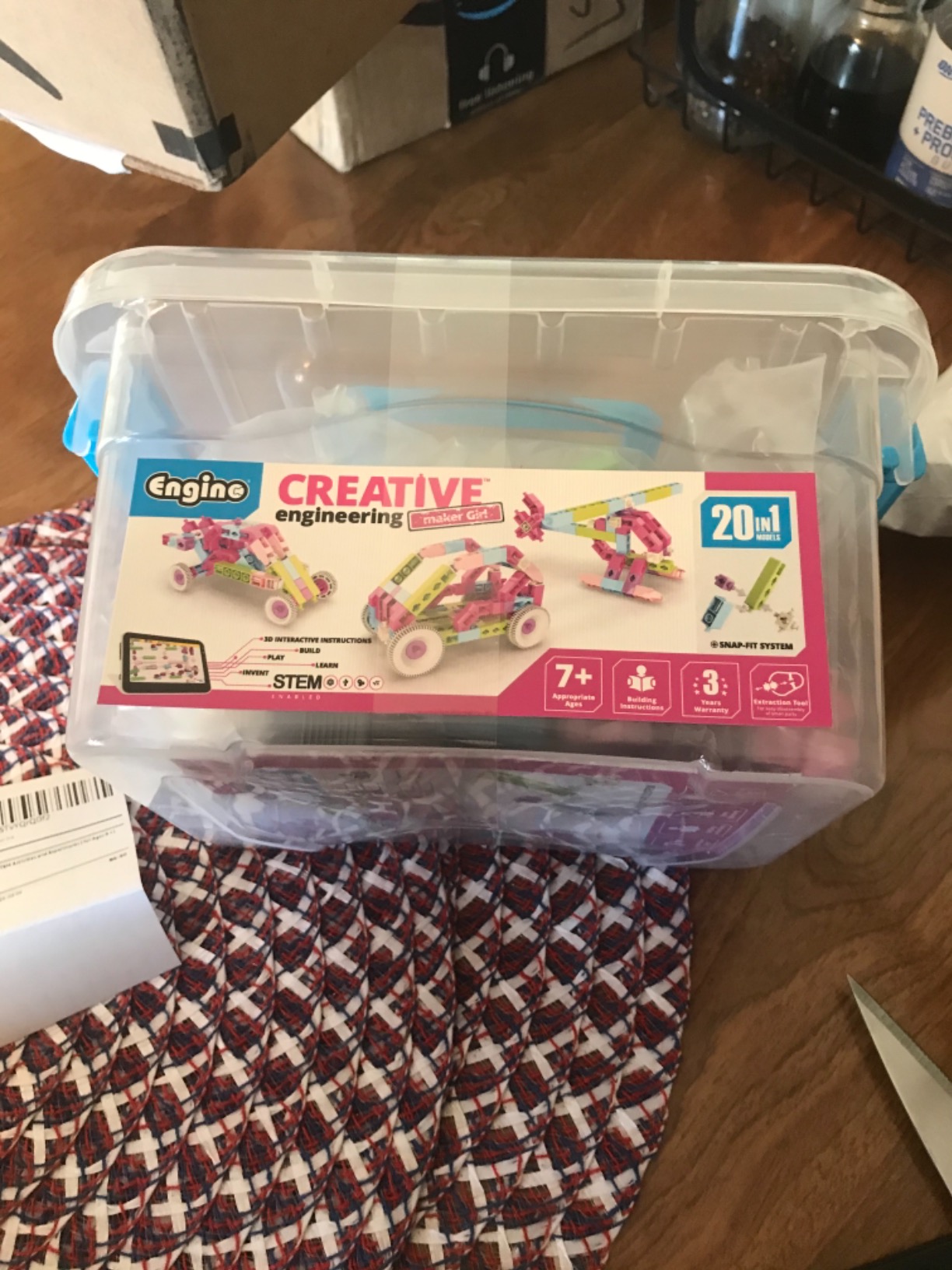 Engino Creative Engineering Maker Girl set constructie 20 modele