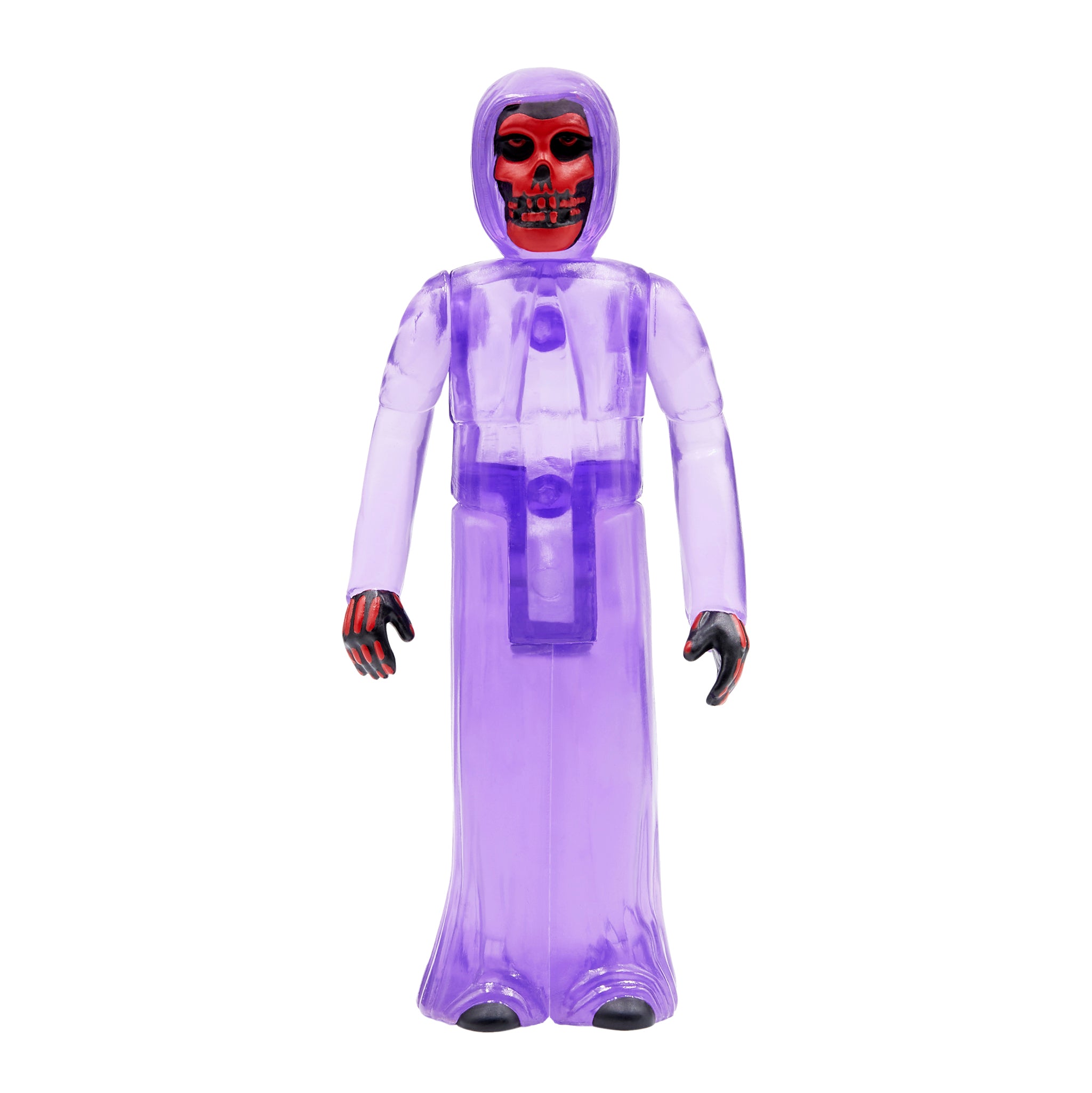 Super7 ReAction Misfits Static Age figurina mov transparent