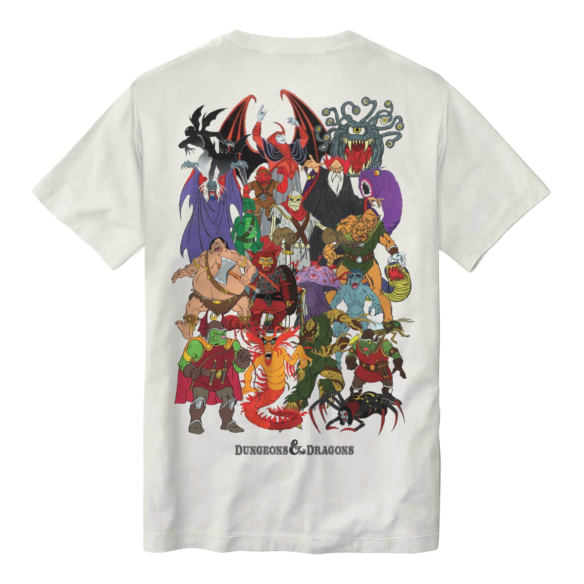 Super7 Dungeons Dragons Villains tricou bumbac crem
