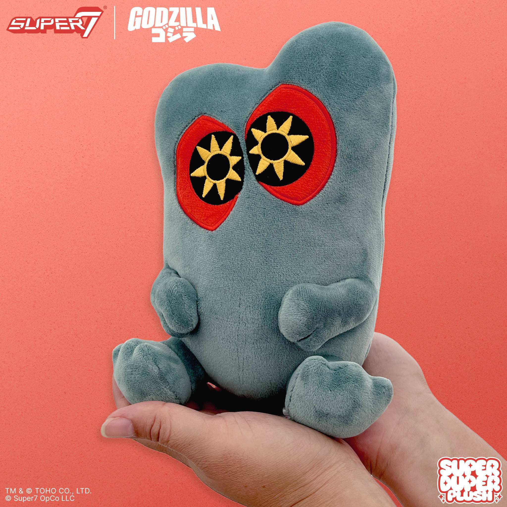 Super7 Toho Hedorah plus 8 inch Super Duper Plush