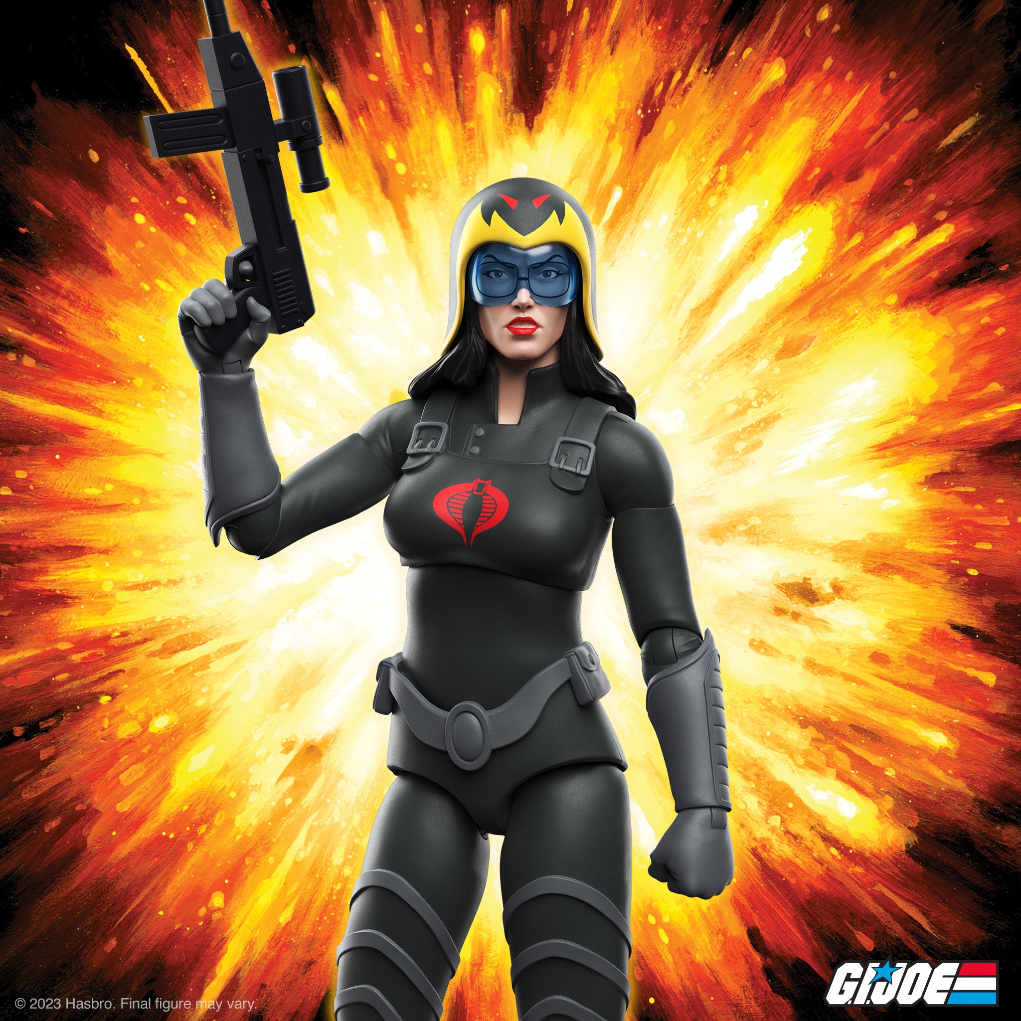 Super7 G.I. Joe Ultimates Baroness figurina ofiter Cobra