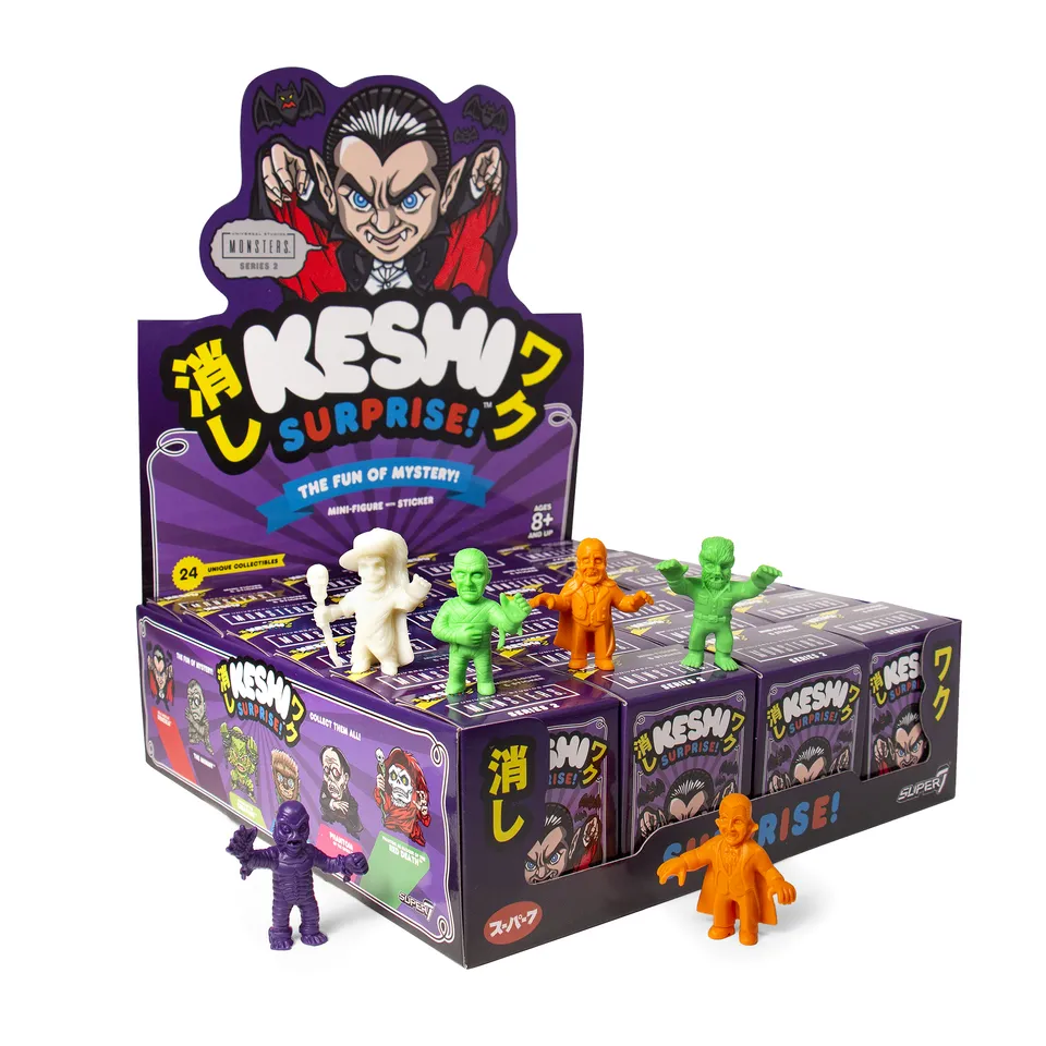 Super7 Universal Monsters Keshi cutie surpriza Wave 2 set 24