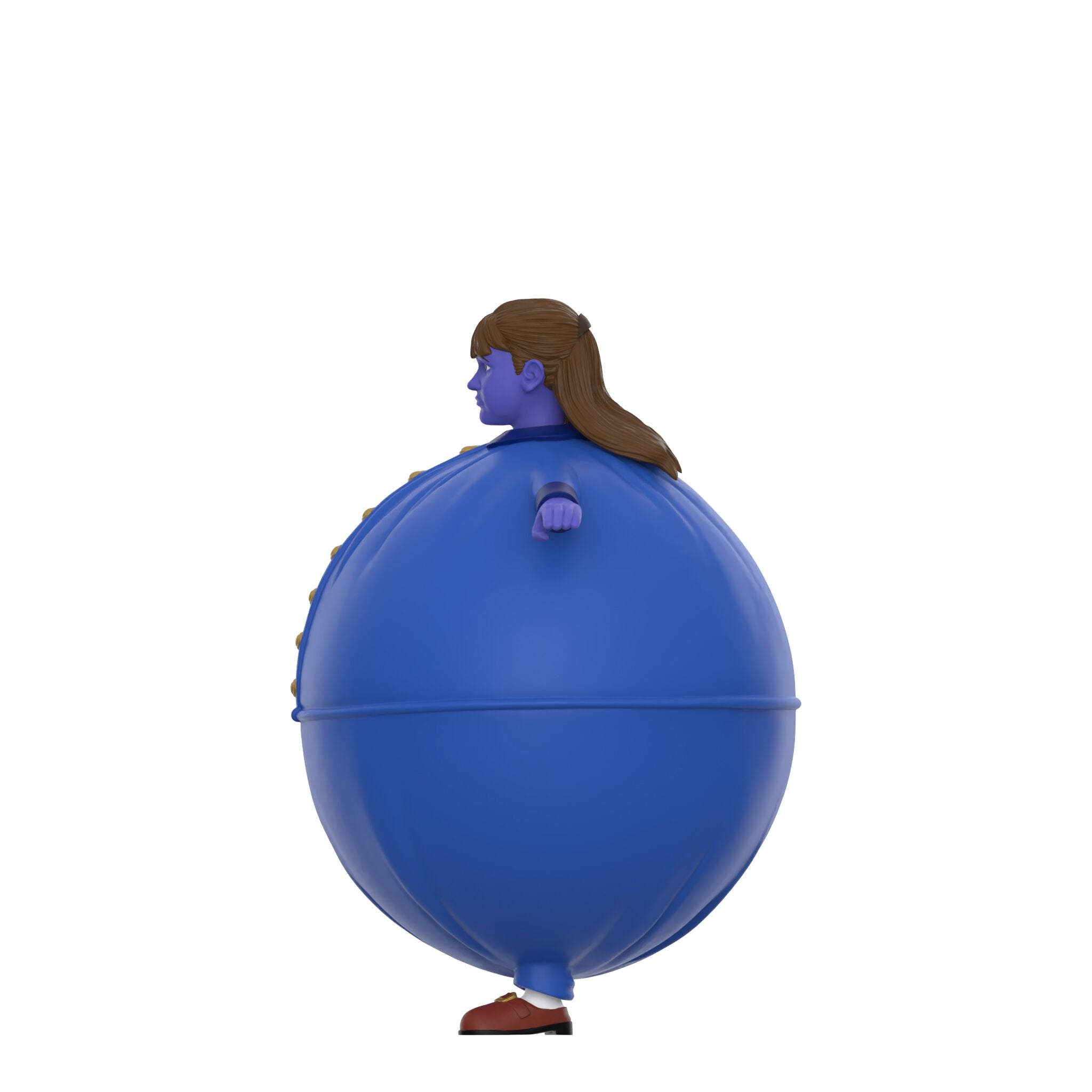 Super7 ReAction Violet Beauregarde Blueberry figurină