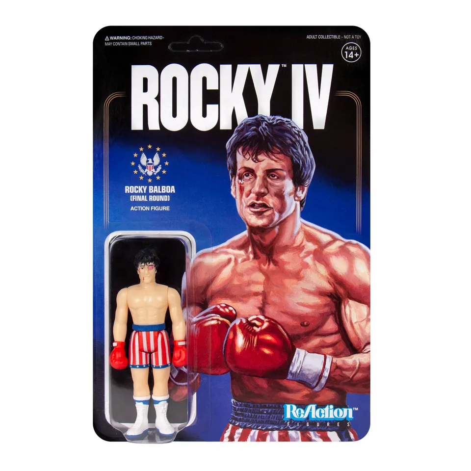 Super7 Rocky ReAction figurină Rocky Beat-Up costum box
