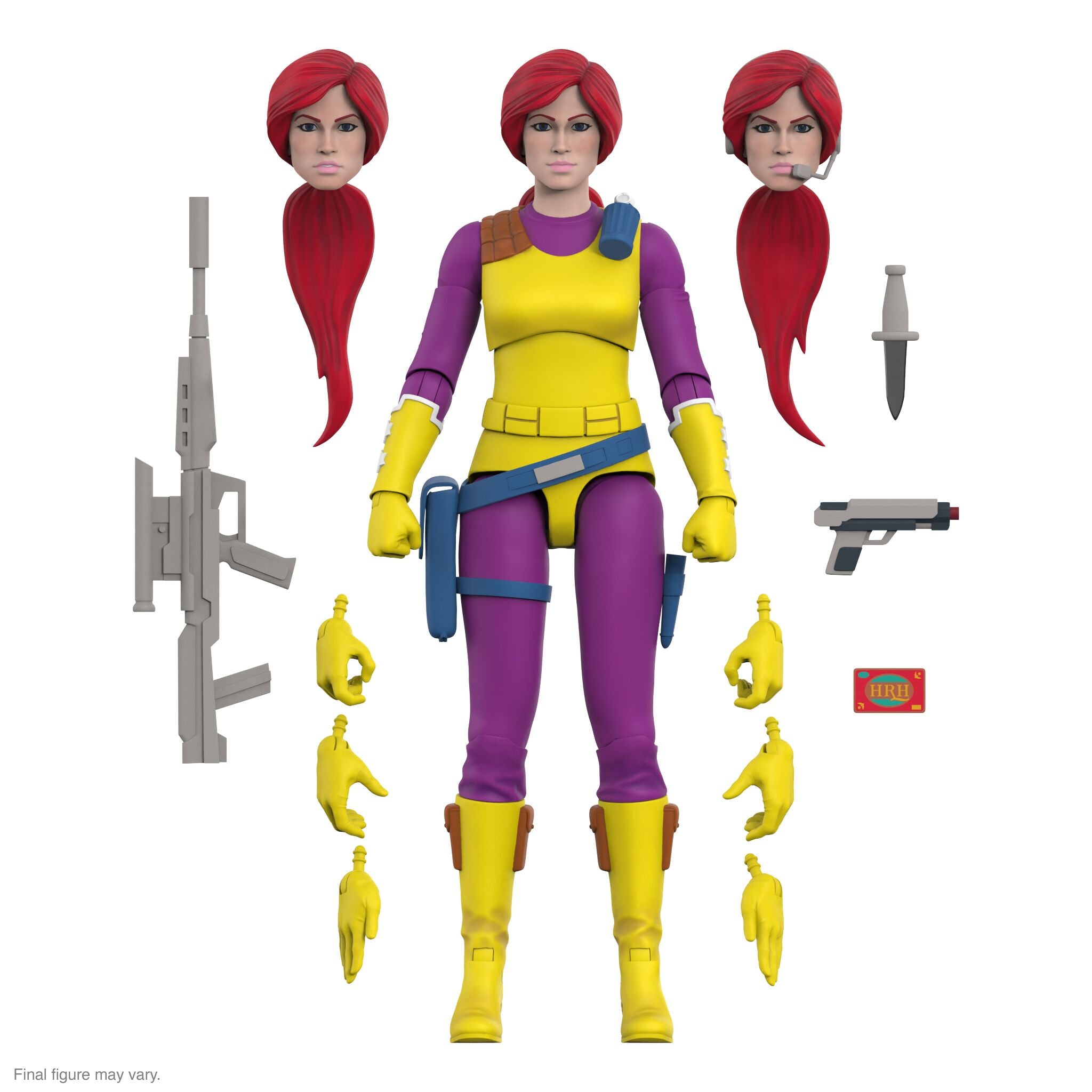 Super7 G.I. Joe Ultimates set 3 figurine Baroness Scarlett Lady Jaye