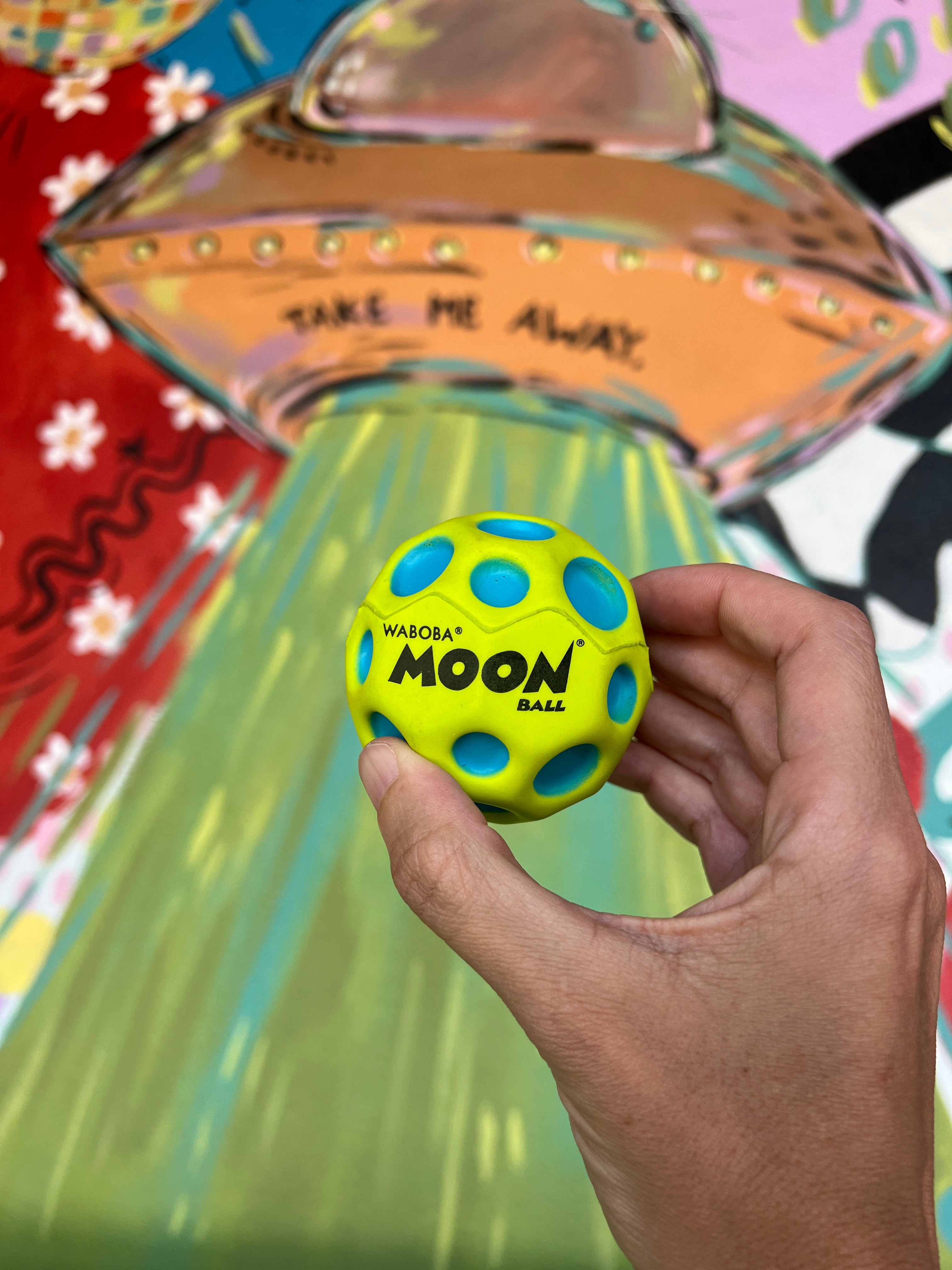 Waboba Martian Moons minge saritoare mov-albastru