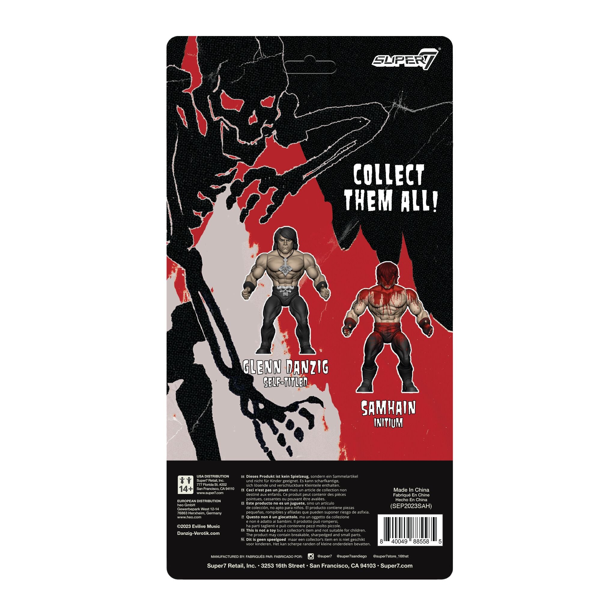 Super7 Danzig Vintage figurina cu microfon