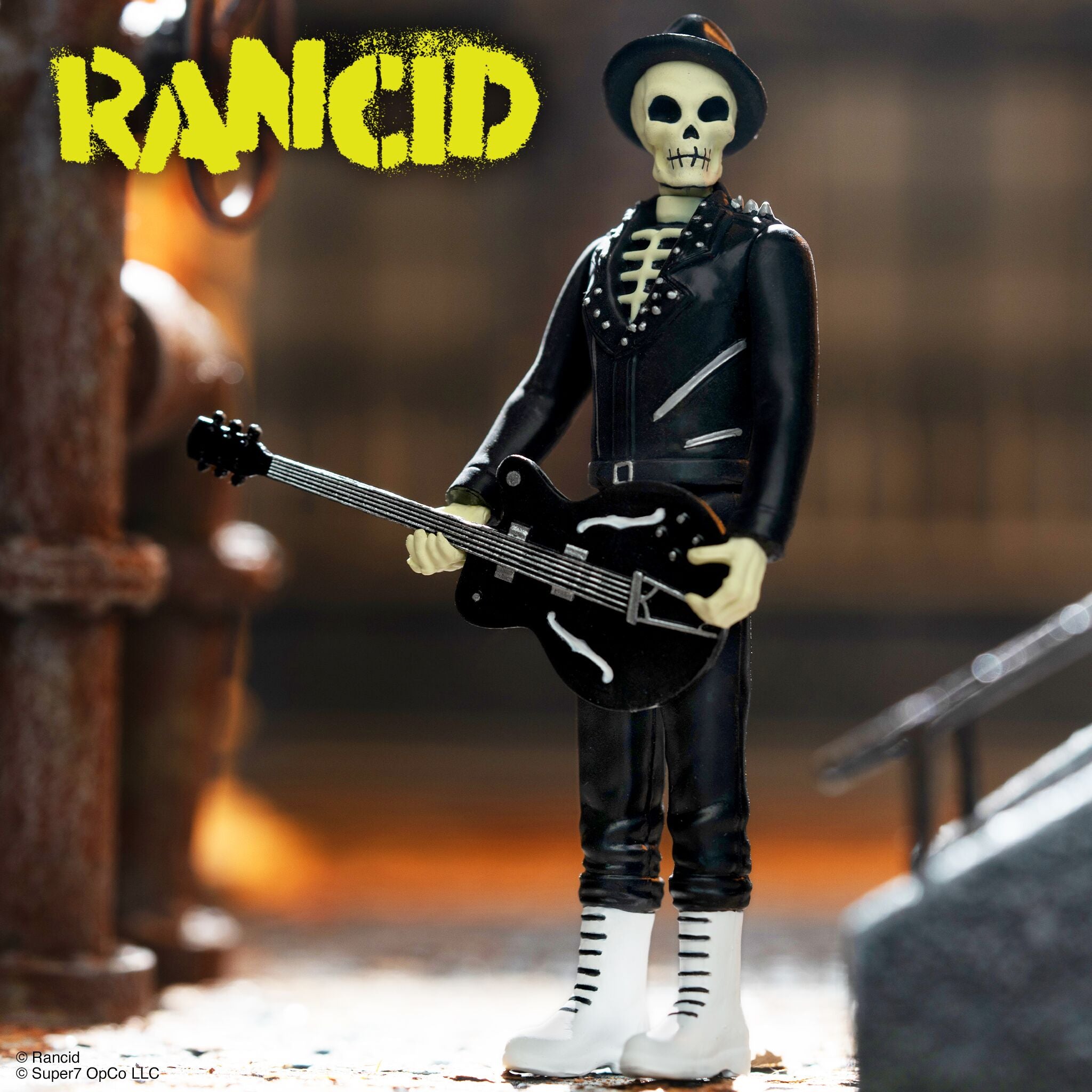 Super7 ReAction Wave 05 Rancid Skeletim figurina Time Bomb