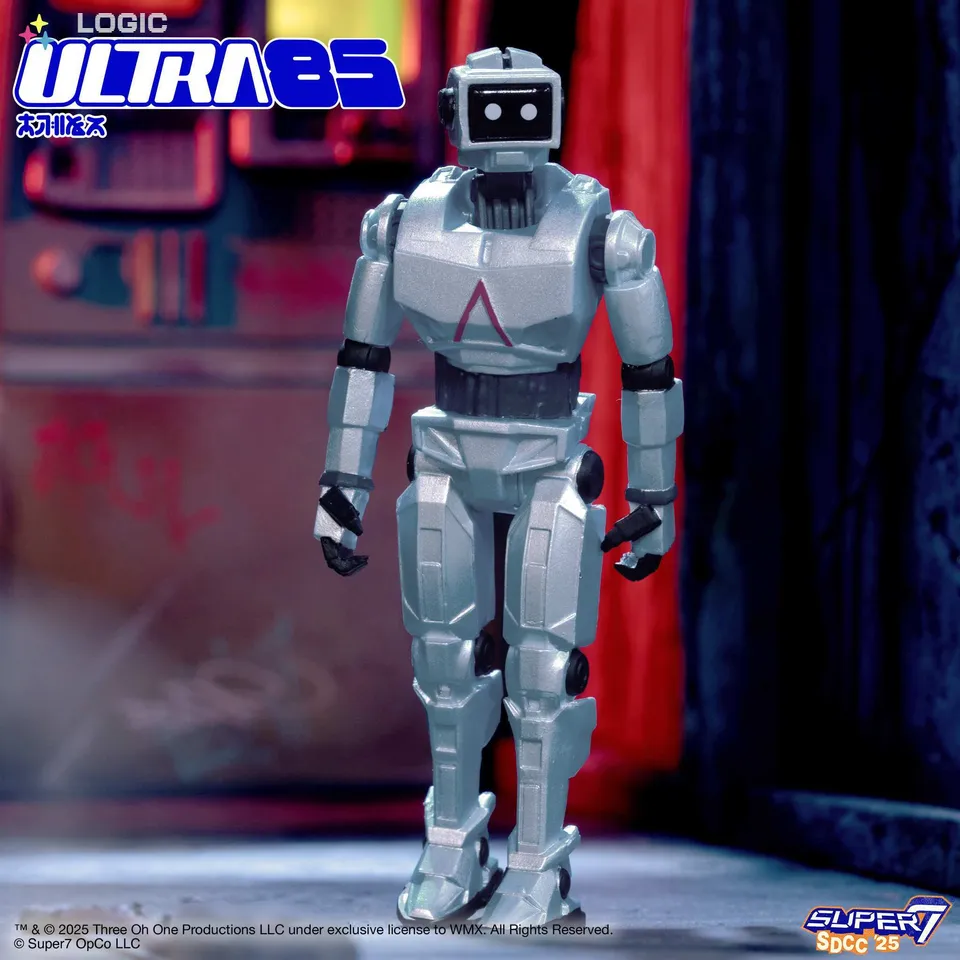 Super7 ReAction Logic ATM-301 figurina albastra 9,5 cm
