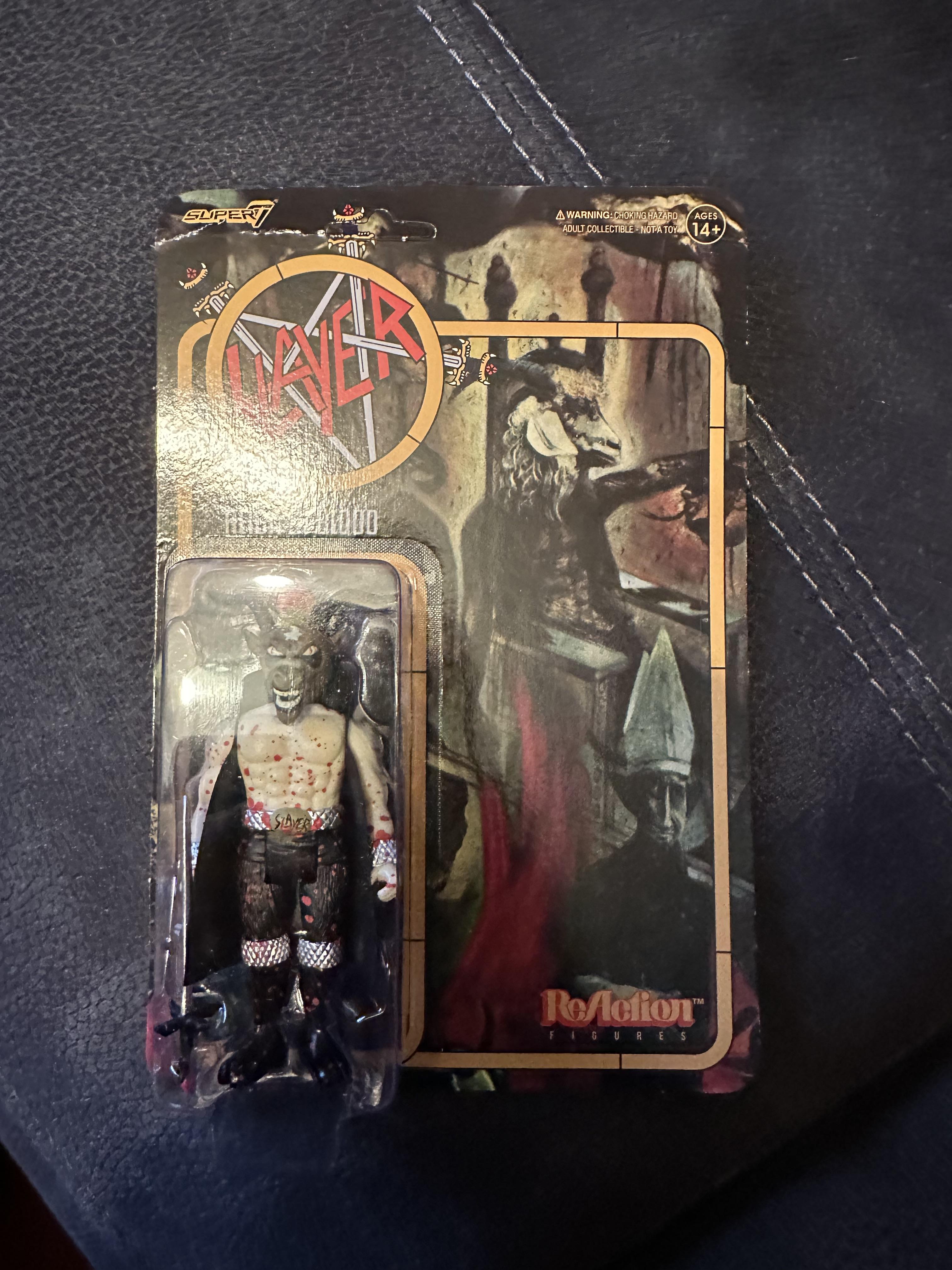 Super7 Slayer Minotaur Reign in Blood figurină 9,5 cm