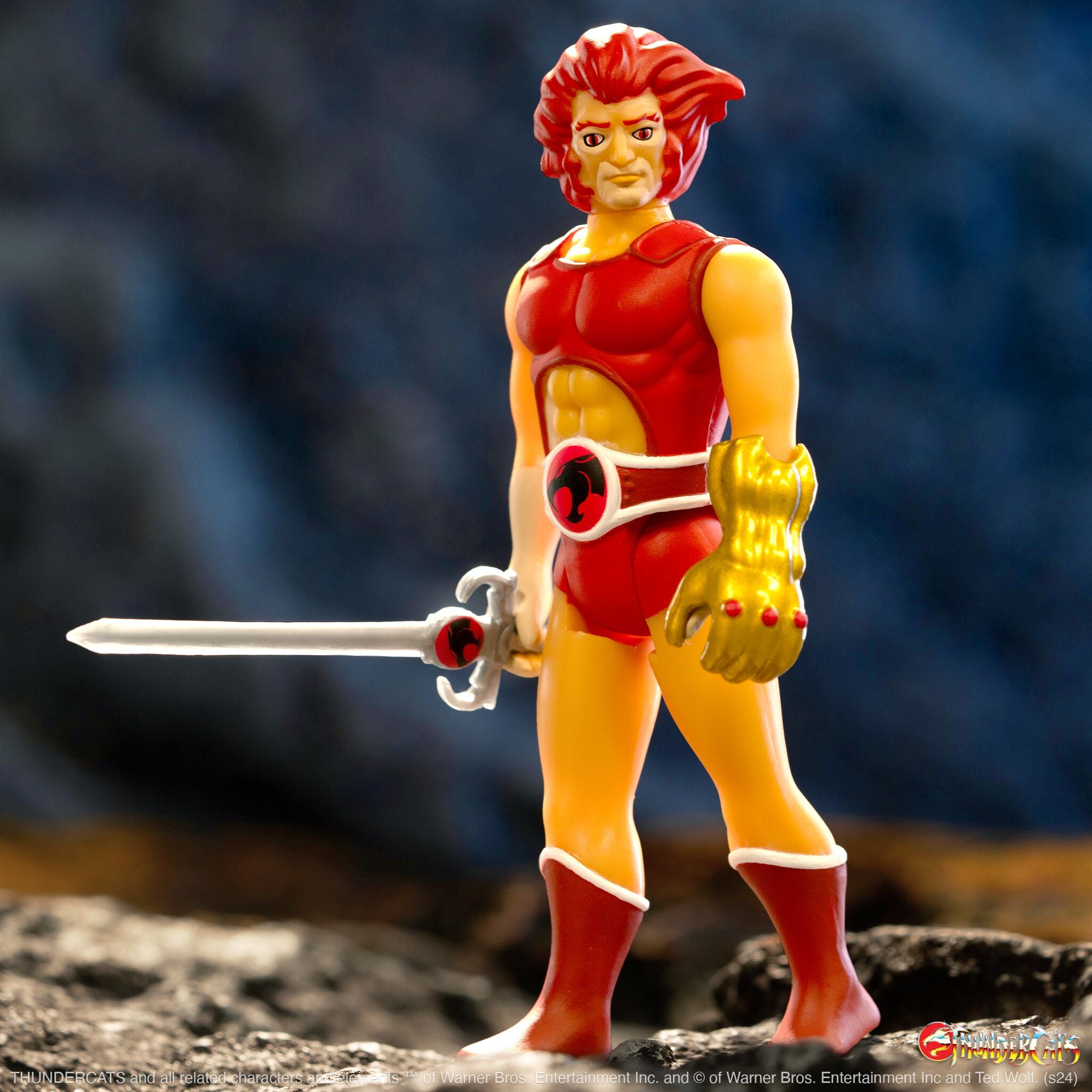 Super7 ThunderCats ReAction Lion-O Mirror figurina rosie