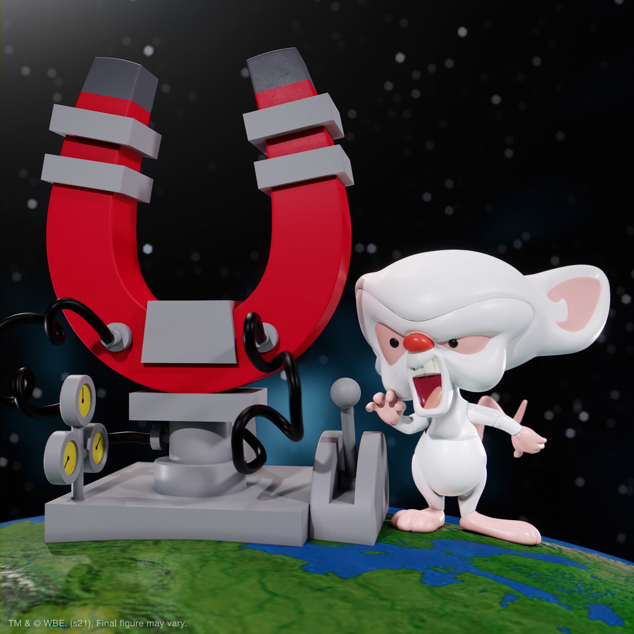 Super7 Animaniacs ULTIMATES! The Brain figurină 18 cm articulată