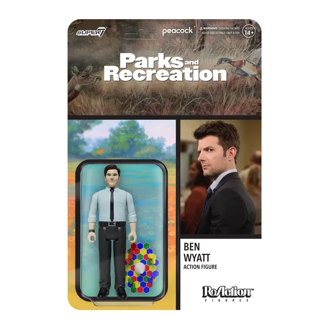 Super7 ReAction Ben Wyatt figurina articulata 9,5 cm
