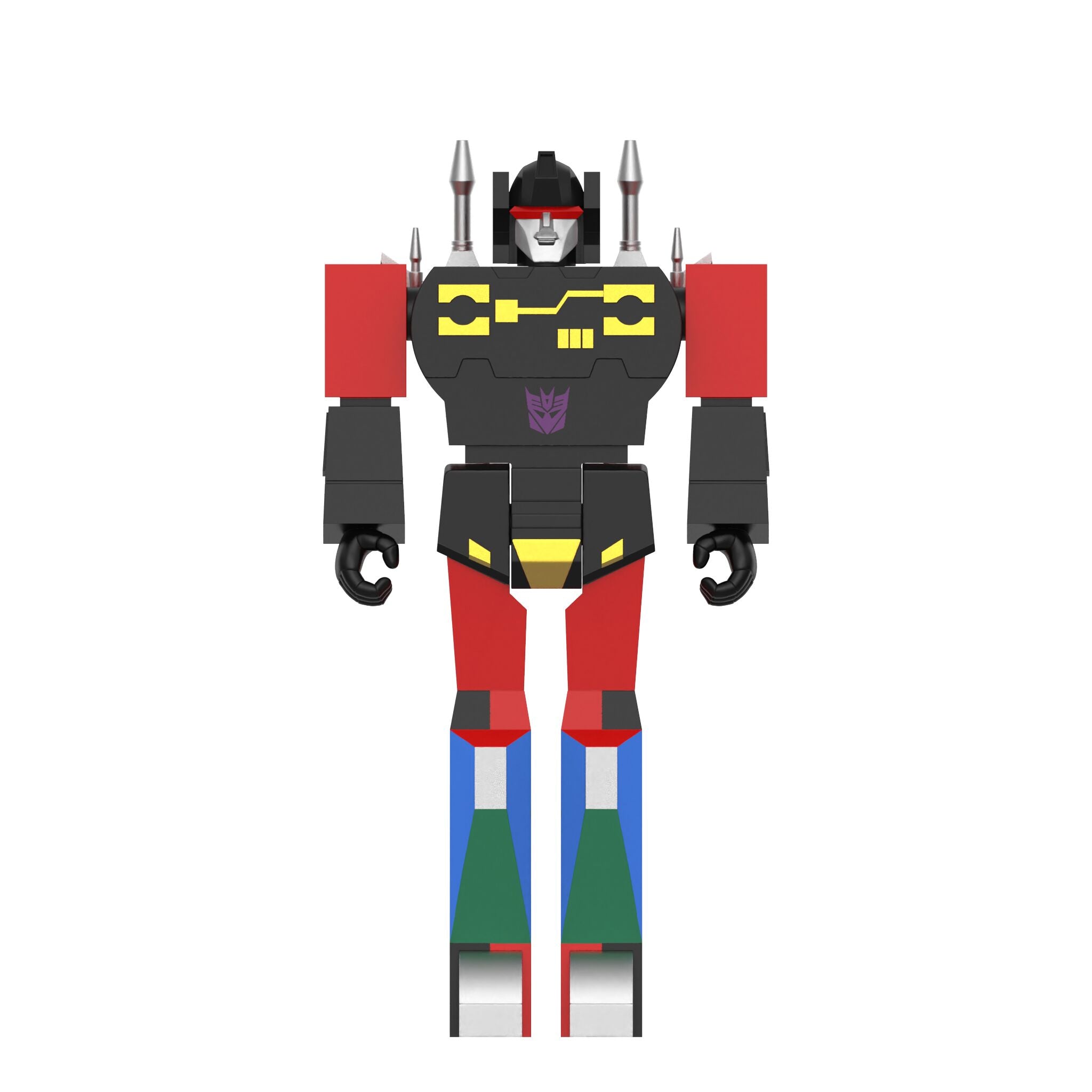 Super7 Transformers ReAction Rumble Red figurina rosie