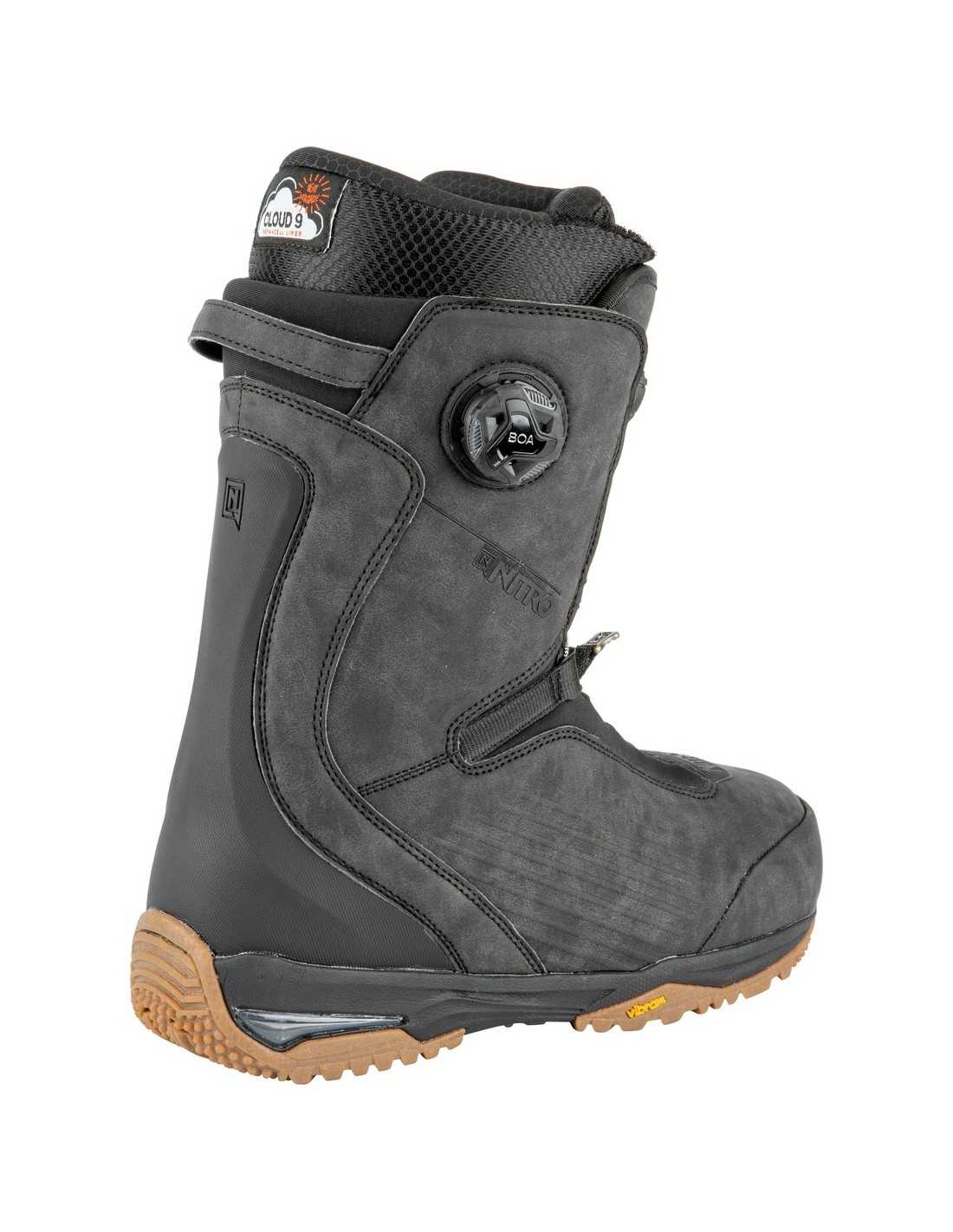 Chase Boa Black 2024 boots snowboard negri șiret Boa