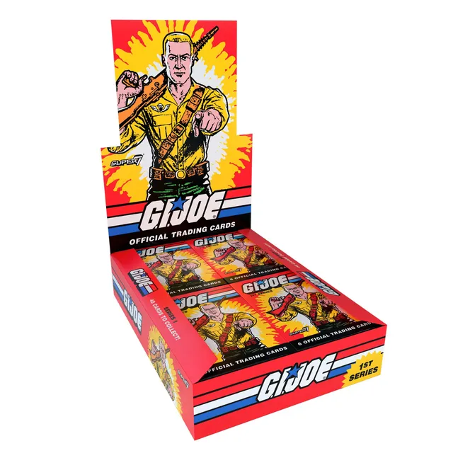 Super7 G.I. Joe Series 1 carduri colecție box 24 pachete