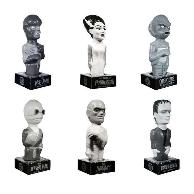 Super7 Super Soapies Universal Monsters set 6 bule argintiu