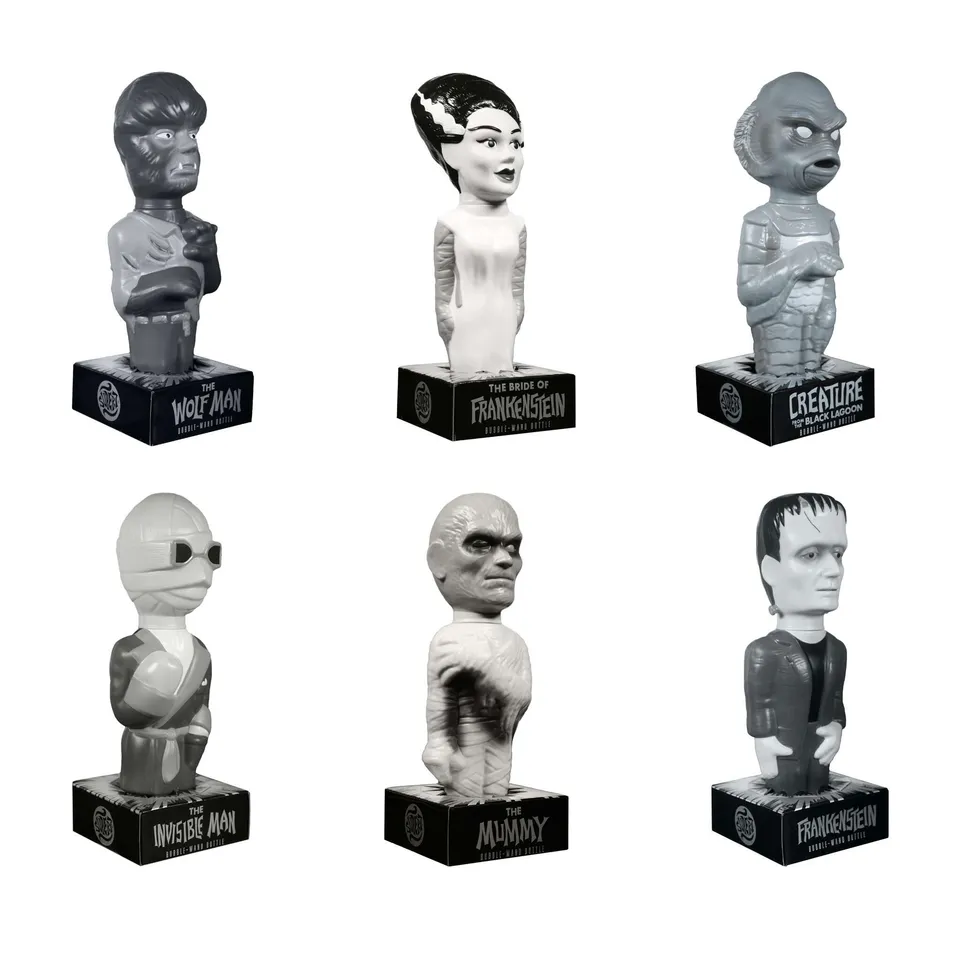 Super7 Super Soapies Universal Monsters set 6 bule argintiu