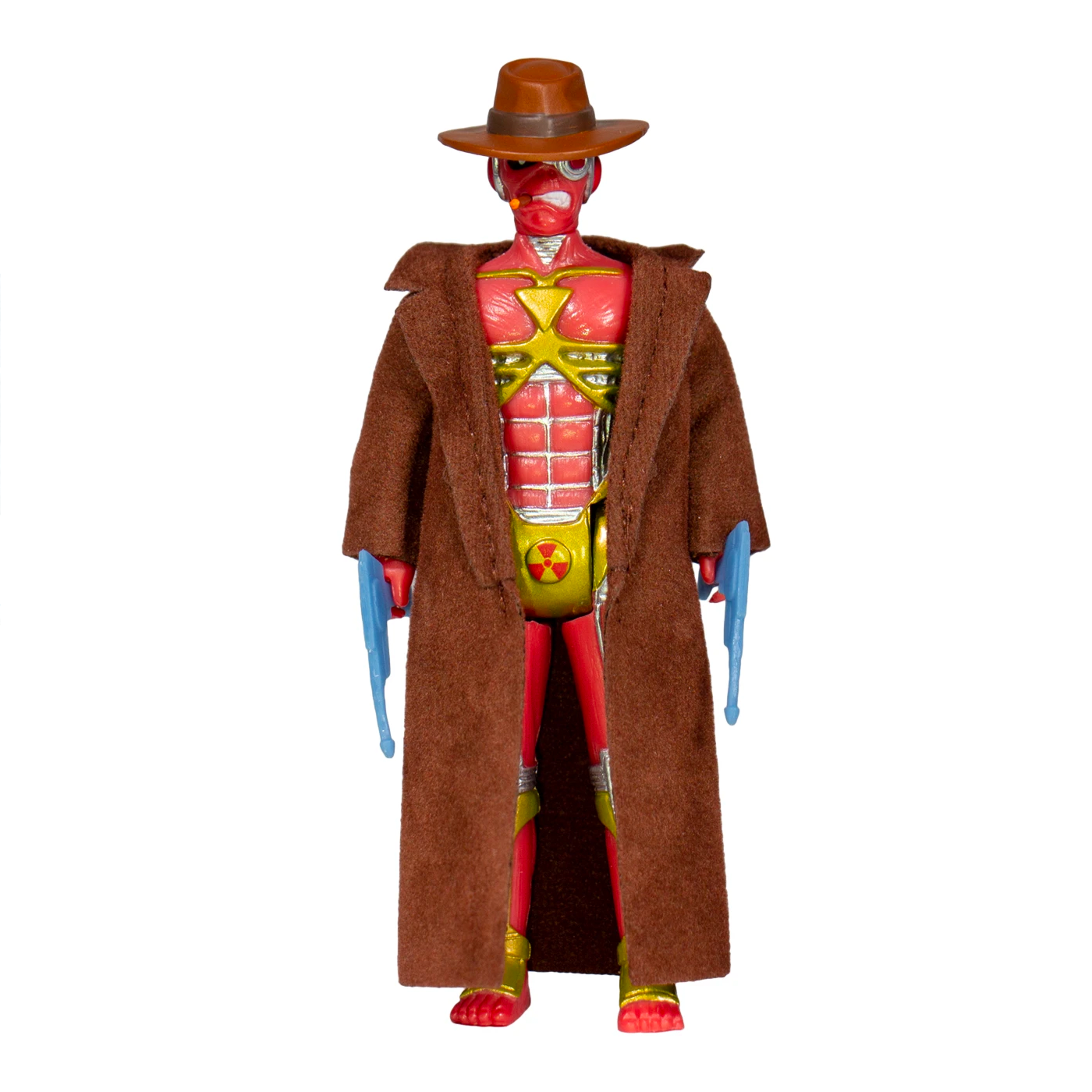 Super7 Iron Maiden Stranger Eddie figurina 9,5 cm pistol