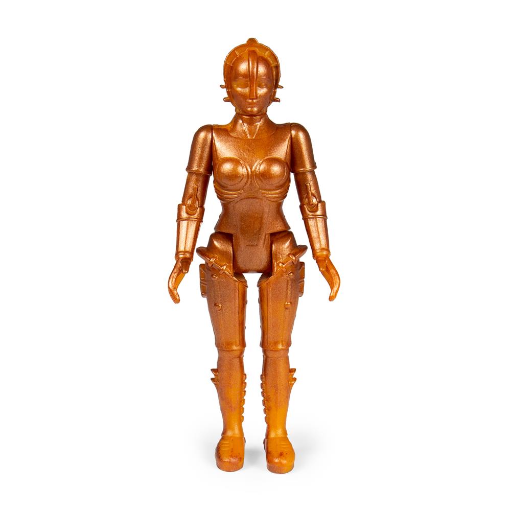 Super7 Metropolis ReAction Maria figurina robot auriu