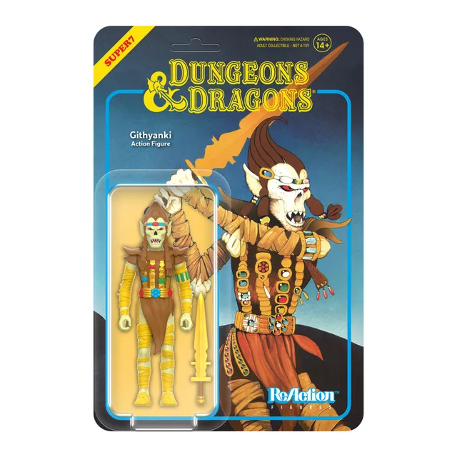 Super7 Dungeons Dragons ReAction Githyanki figurina 9,5 cm sabie