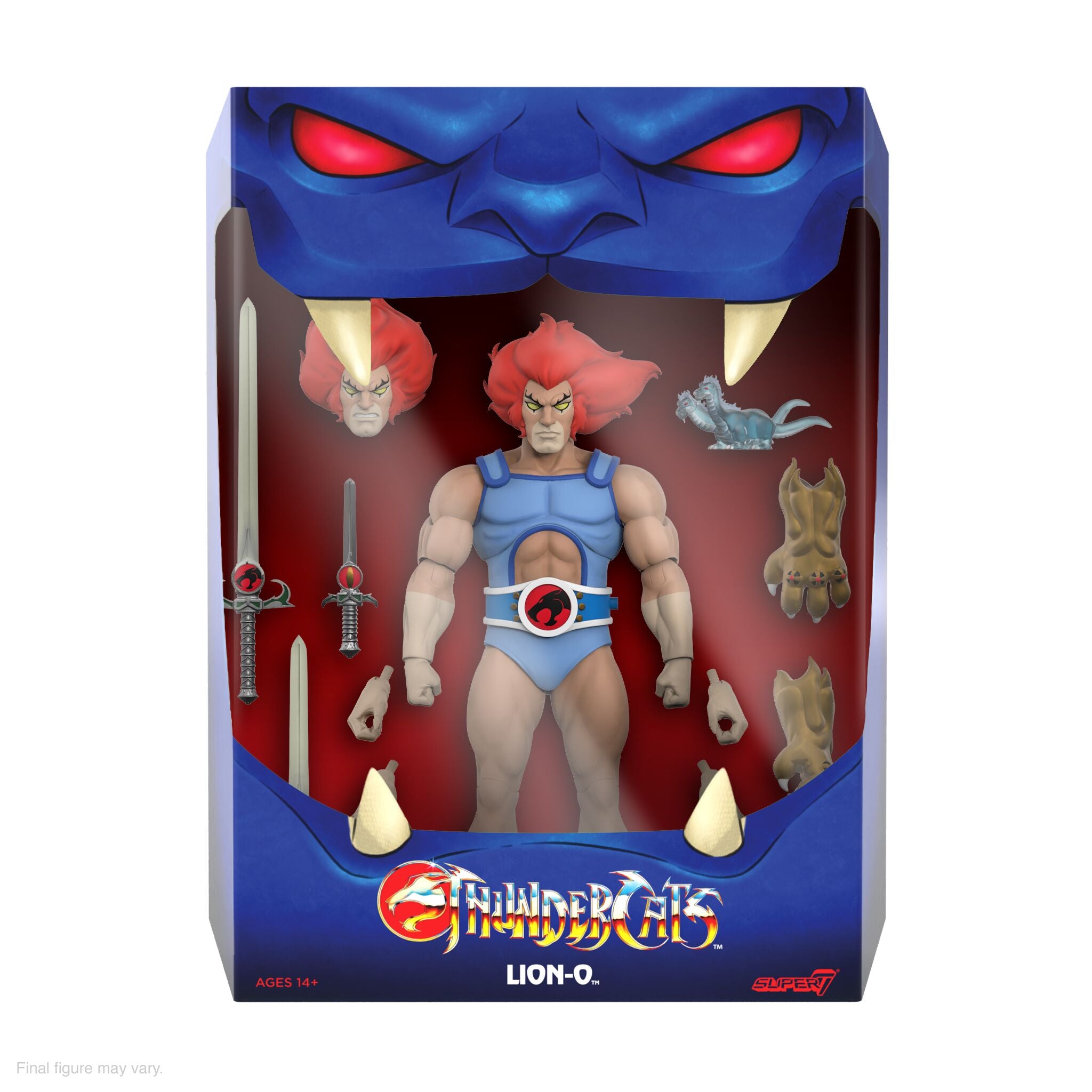 Super7 ULTIMATES ThunderCats Mumm-Ra Lion-O set LED