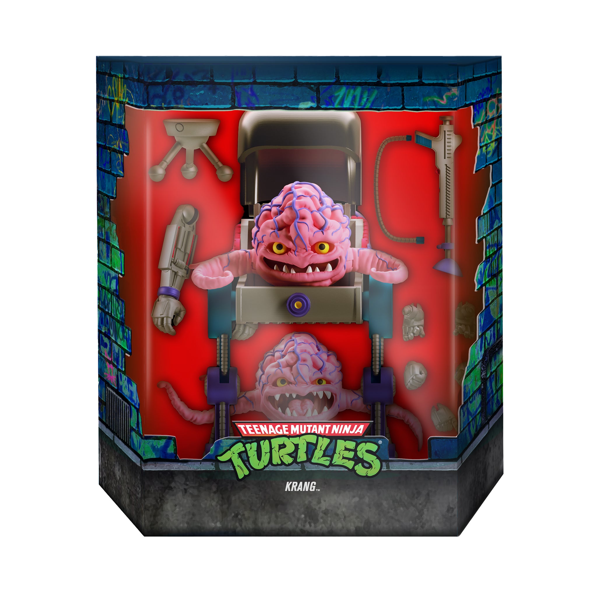 Super7 TMNT Krang Ultimates figurina 18 cm creier