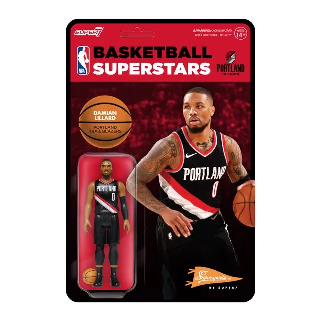 Super7 NBA Supersports Wave 4 Damian Lillard figurina