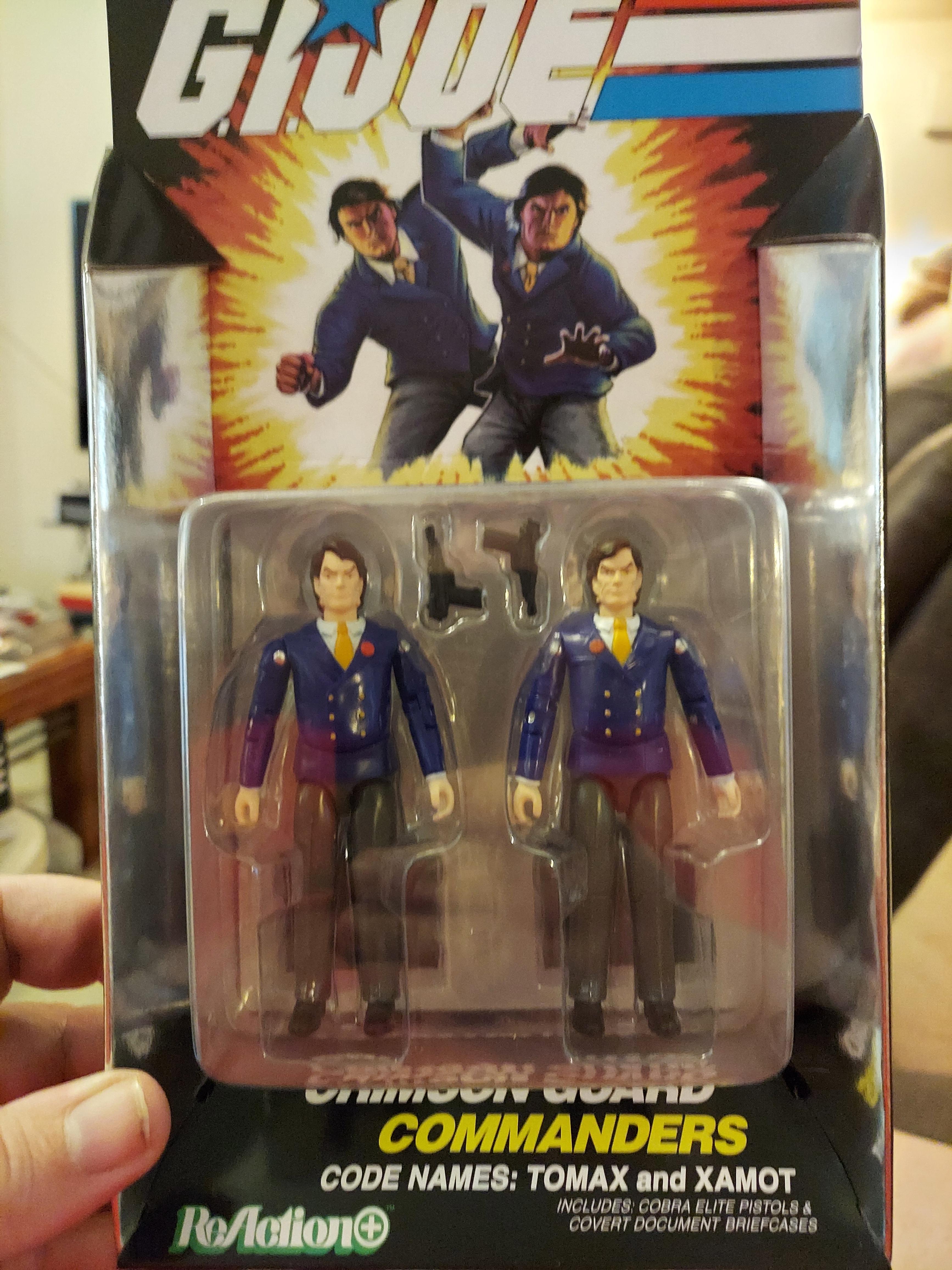 Super7 ReAction+ Tomax si Xamot figurine 2-pack
