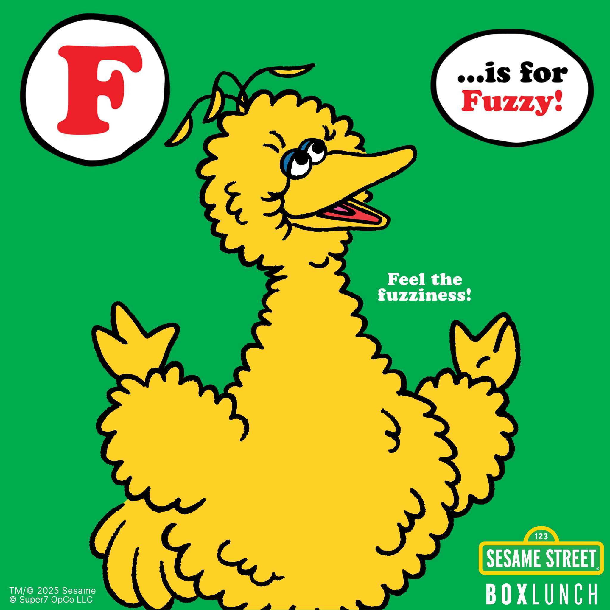 Super7 Sesame Street Big Bird Flocked figurina articulata 3.75 inch
